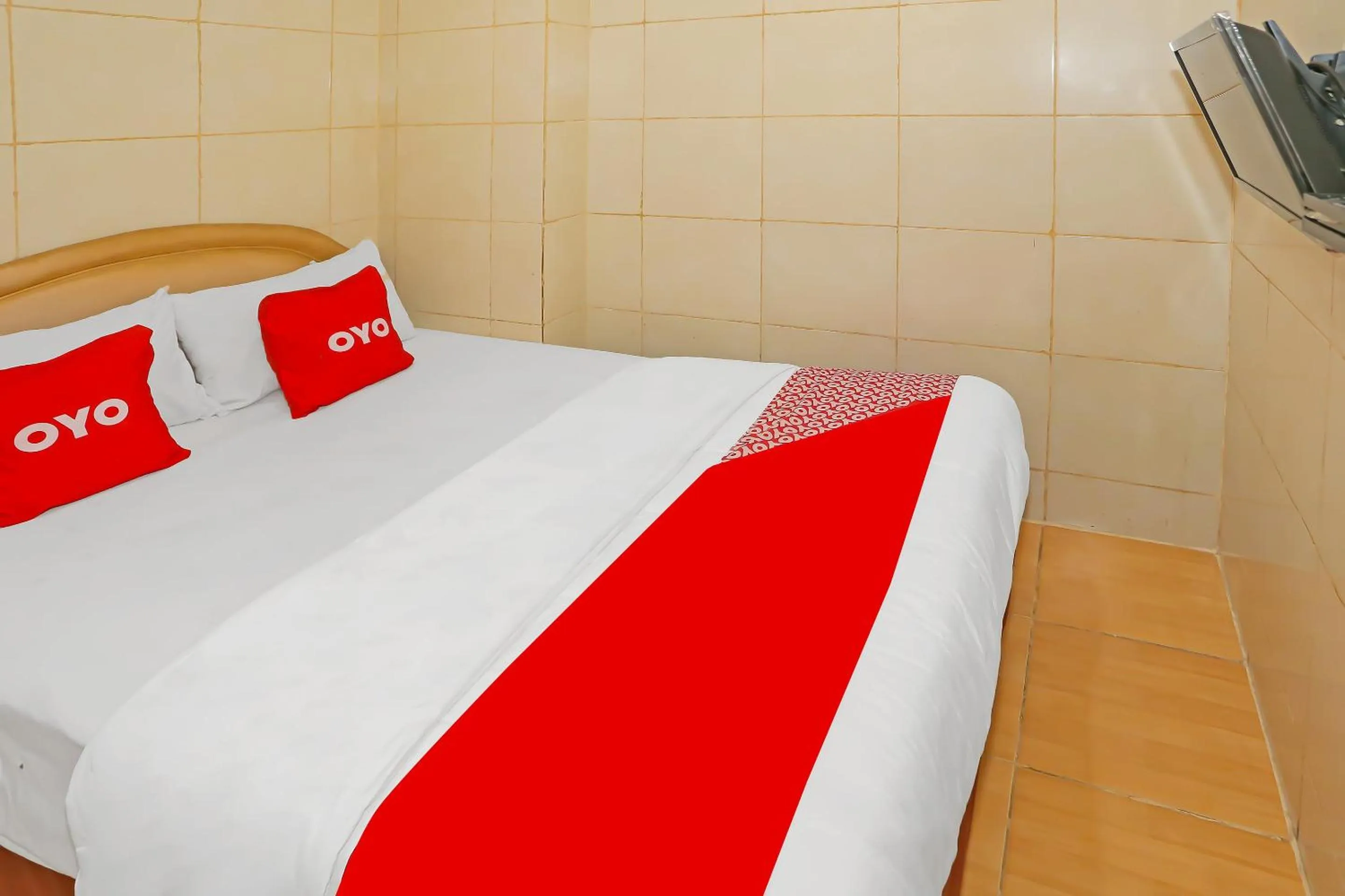 Bedroom, Bed in Hotel O Melati