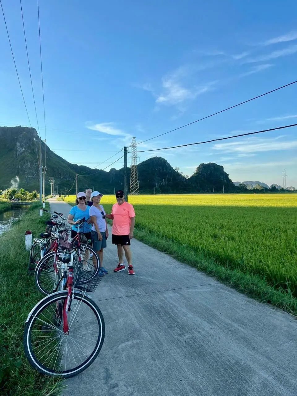 group of guests in The Cosy Inn Hanoi