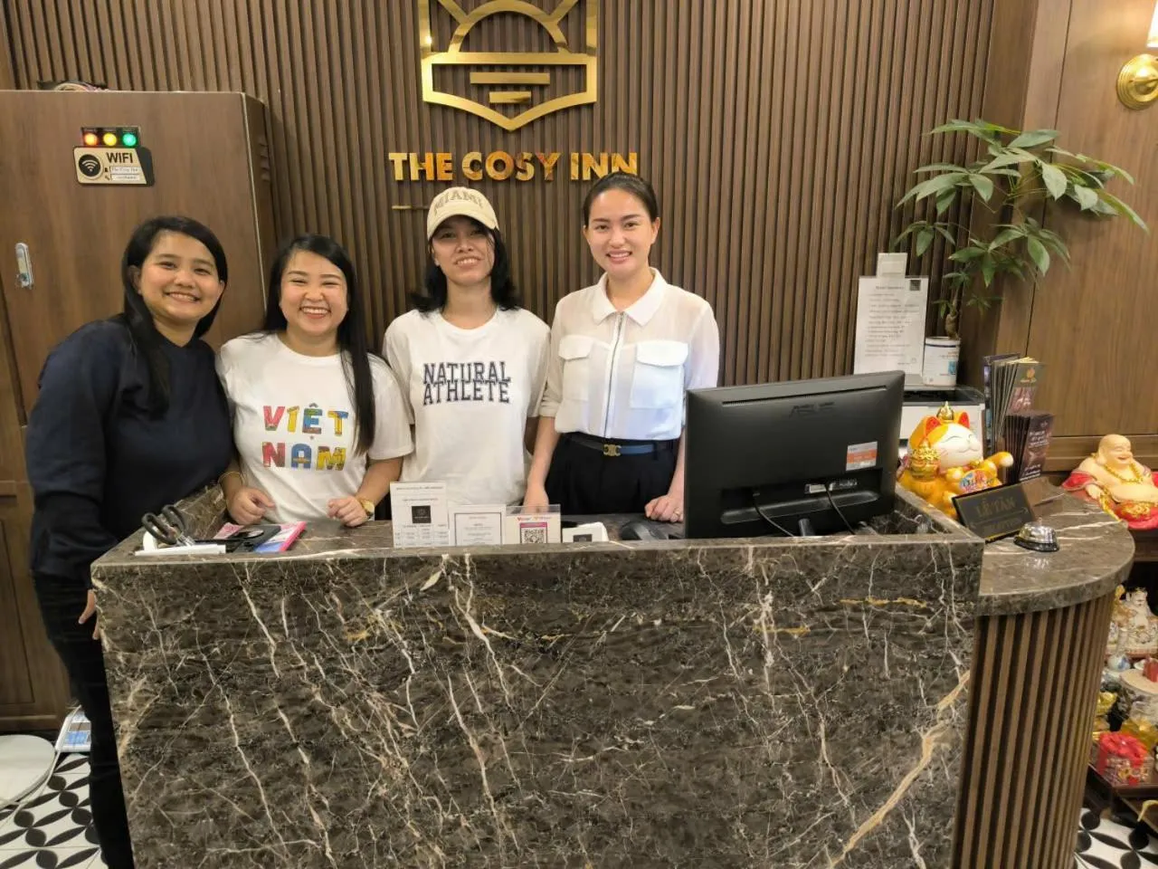 Lobby or reception in The Cosy Inn Hanoi