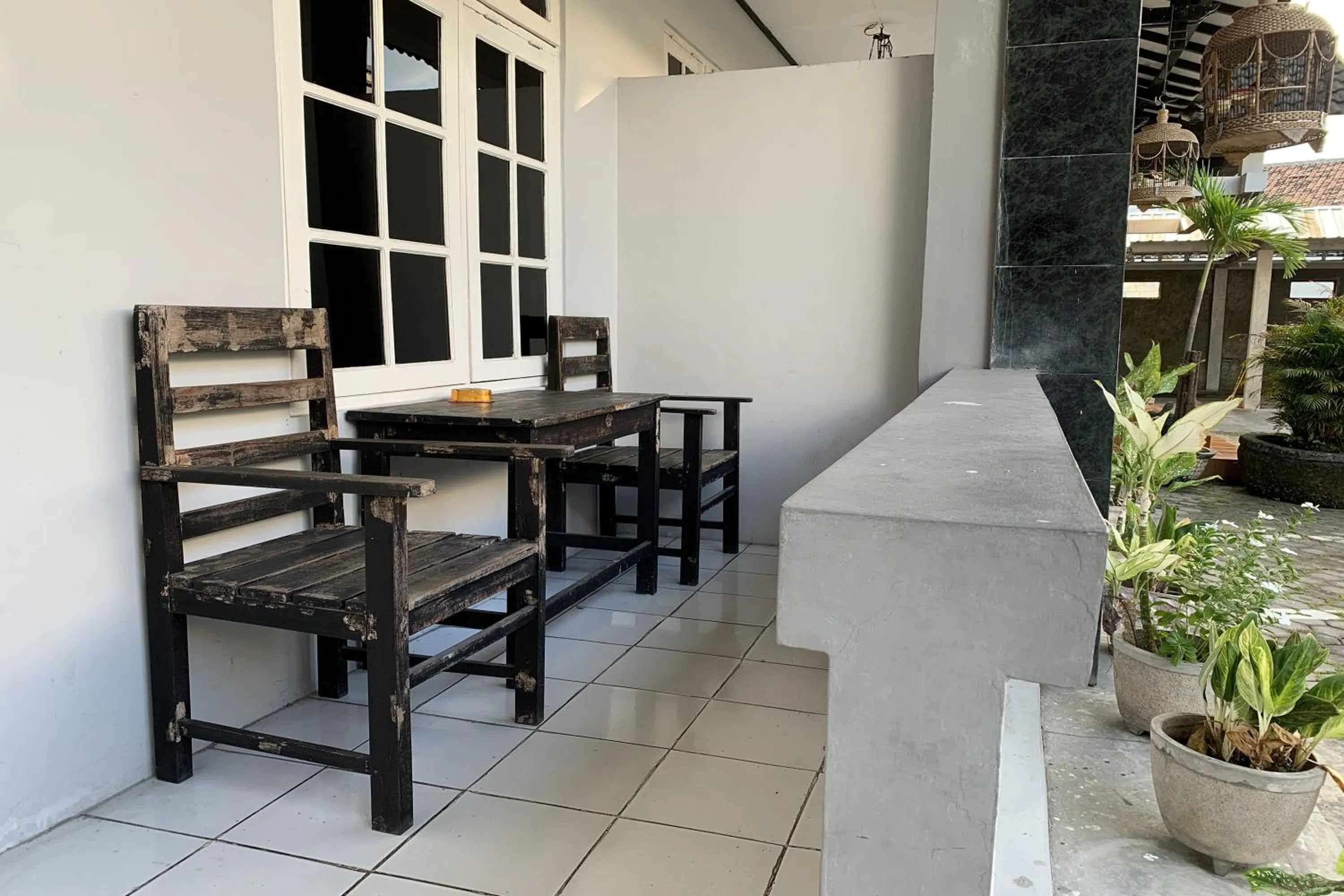 Balcony/Terrace in Hotel Merak Indah