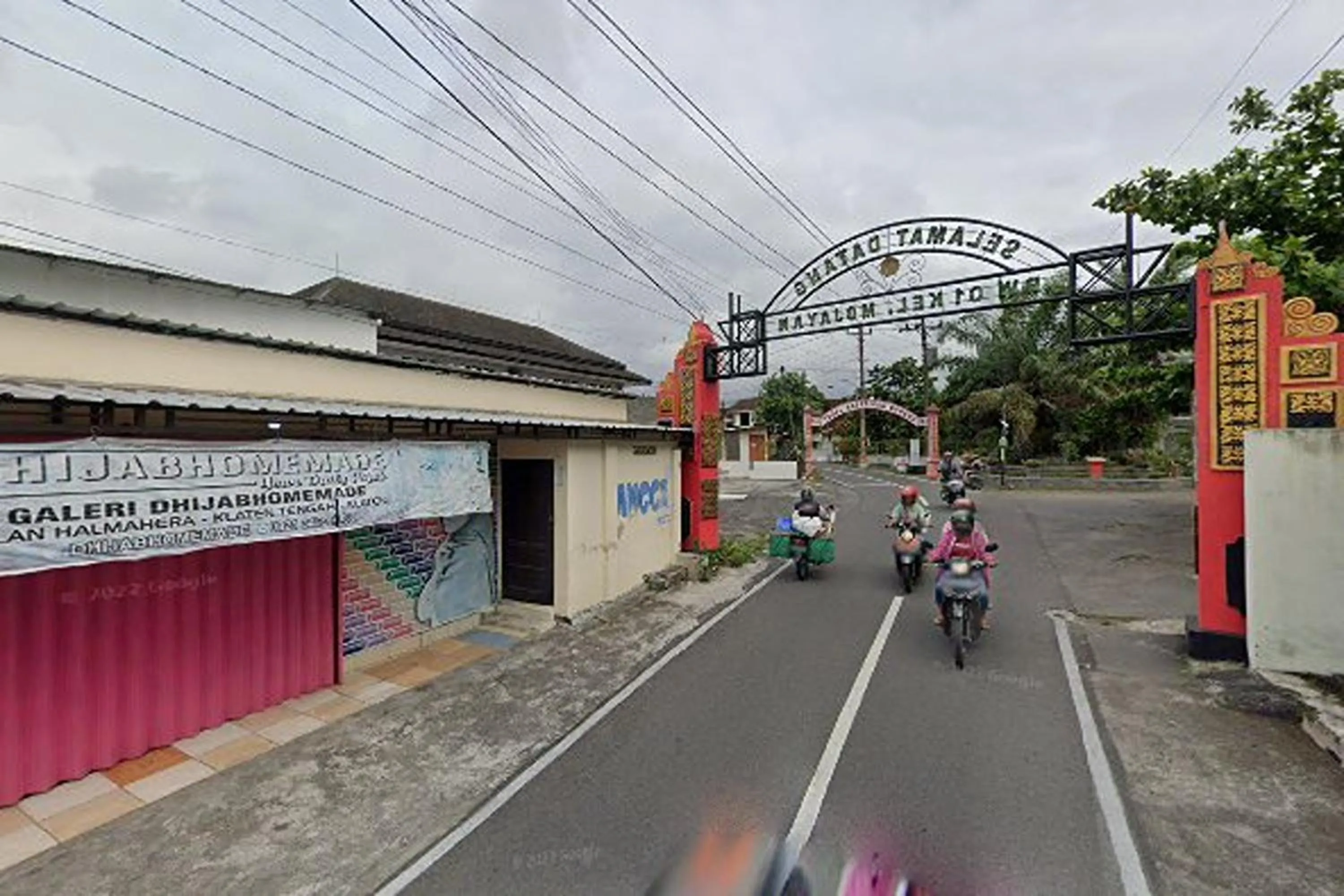 Street view in Hotel Merak Indah