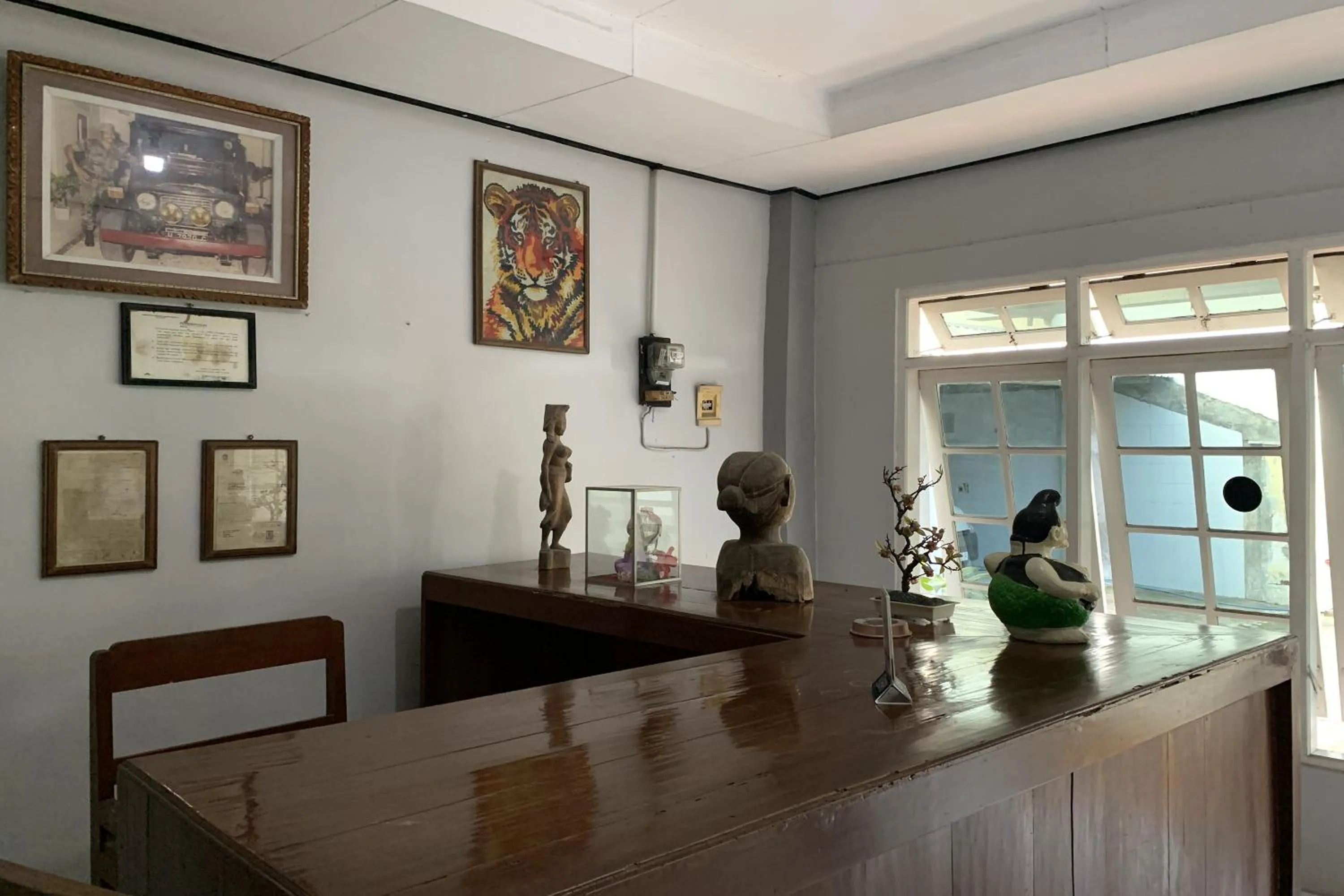 Lobby or reception in Hotel Merak Indah