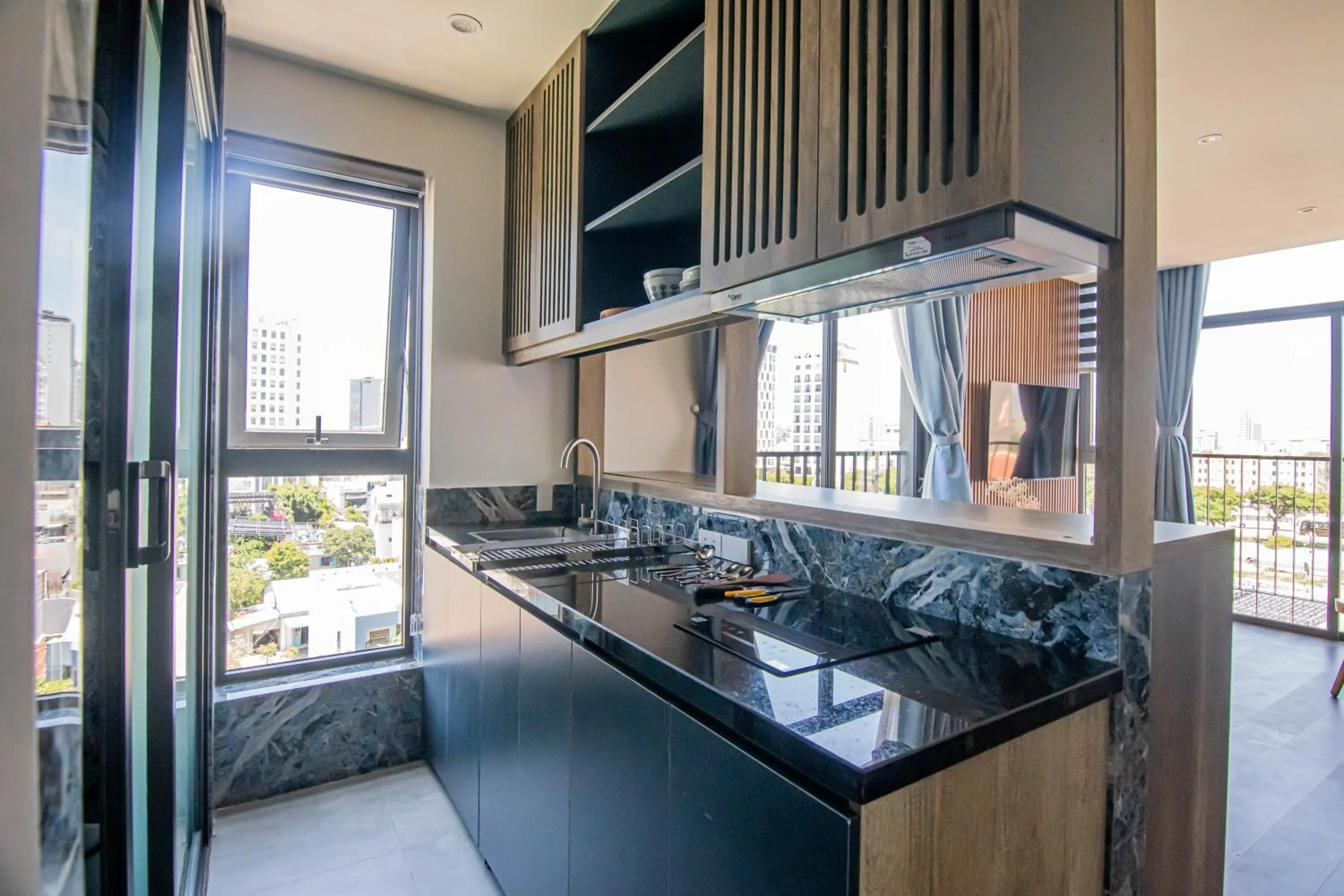 Kitchen or kitchenette in Lantana House Boutique Da Nang