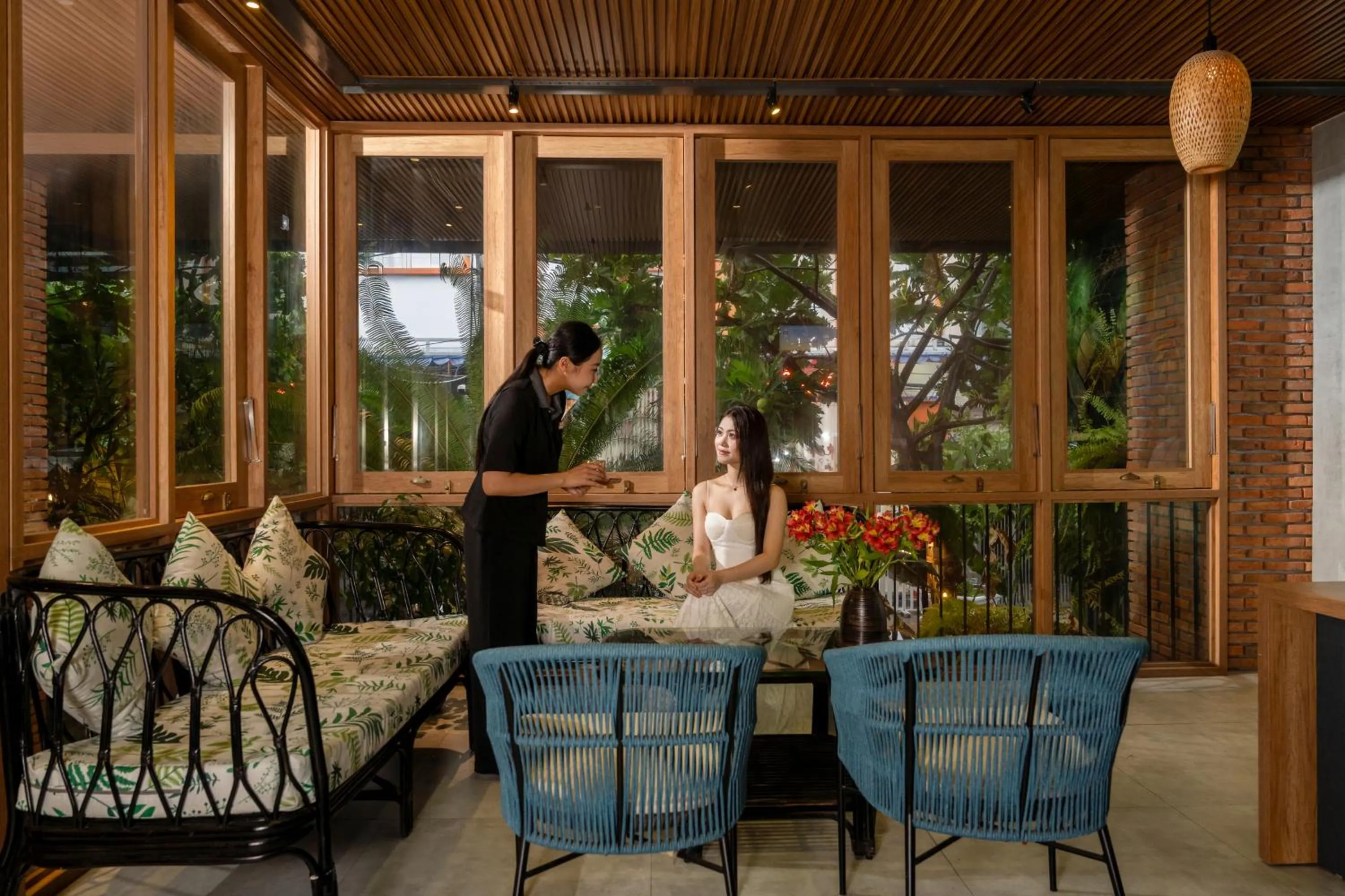 Lobby or reception in Lantana House Boutique Da Nang