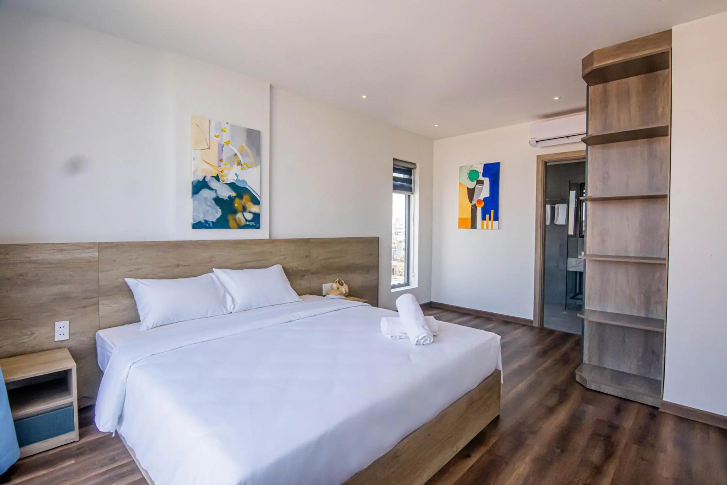 Bed in Lantana House Boutique Da Nang