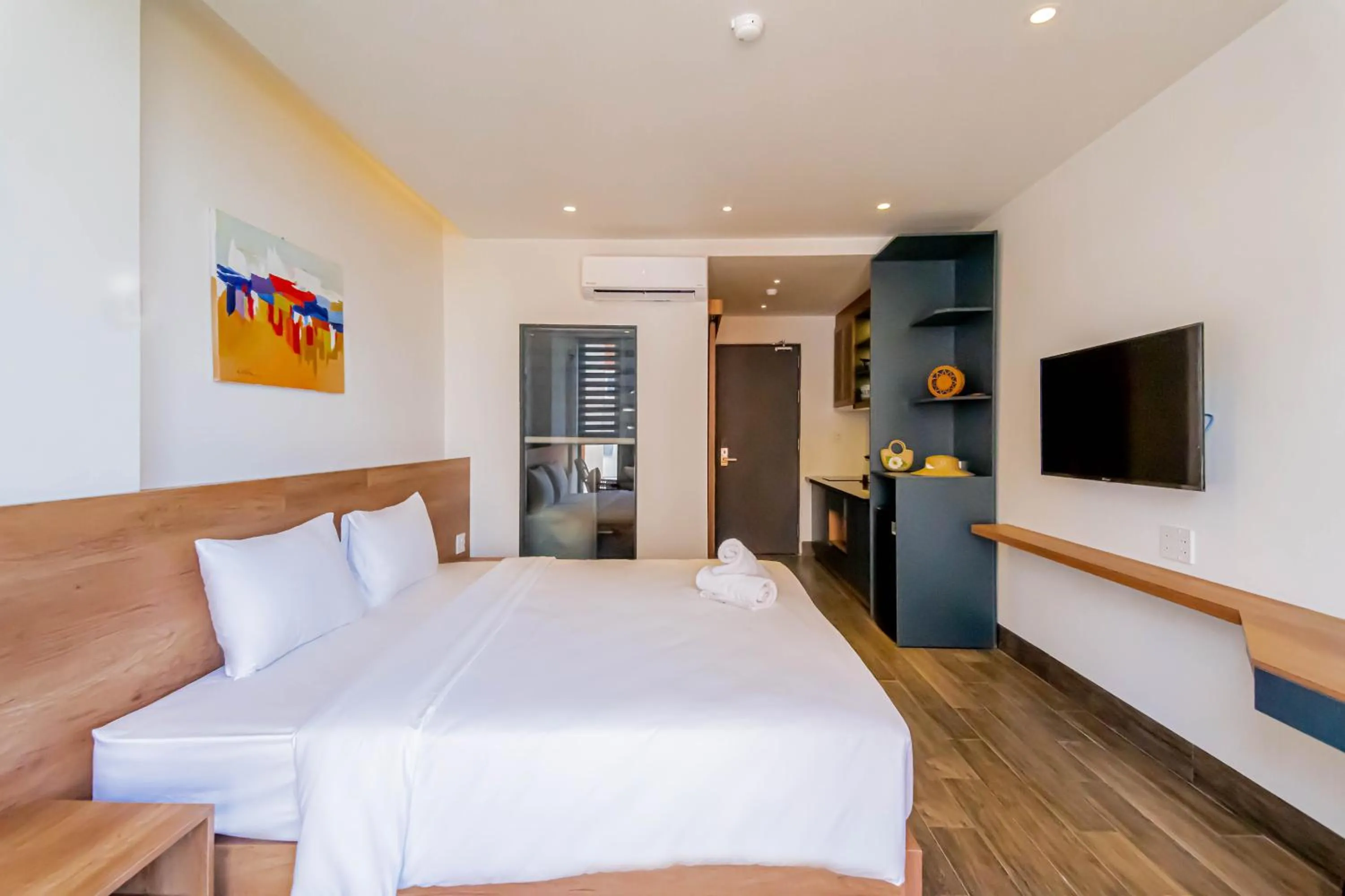 Bed in Lantana House Boutique Da Nang