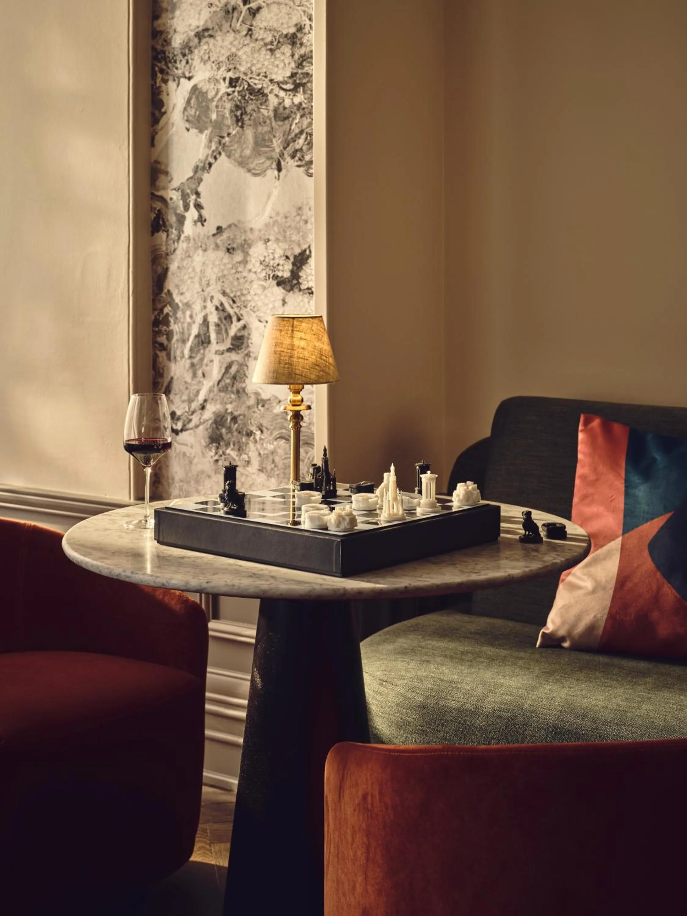 Seating area in InterContinental Edinburgh The George by IHG