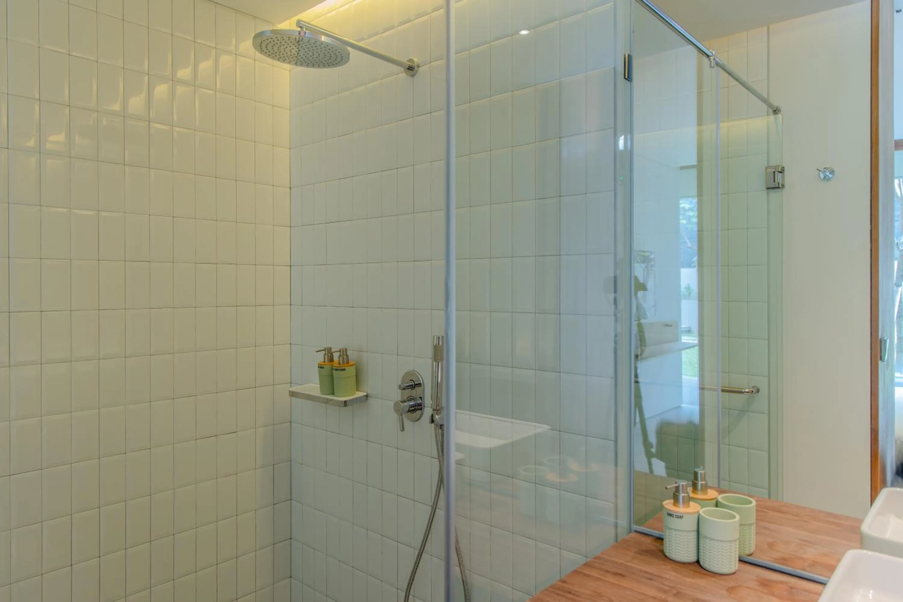 Shower in Domisili Villas Canggu Bali by Fays Hospitality