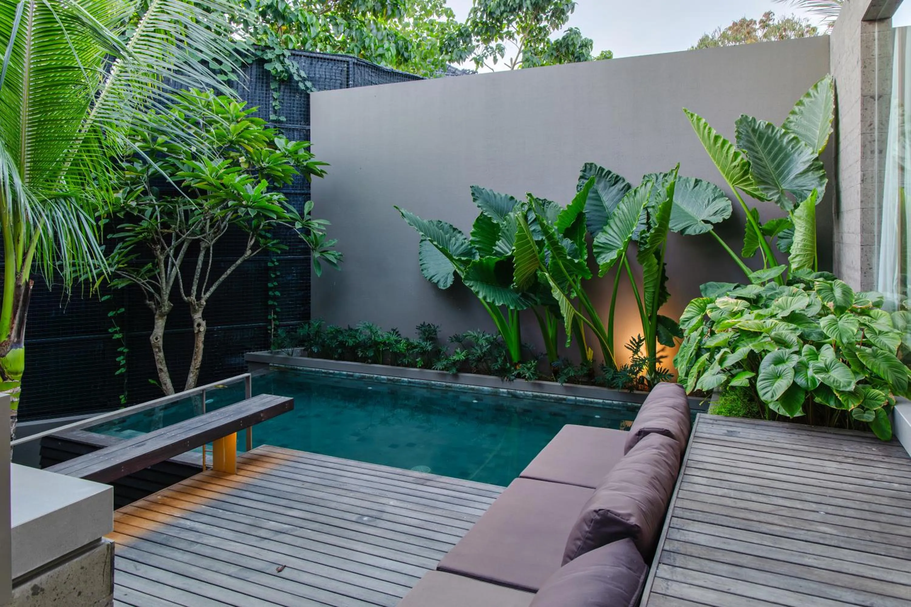 Swimming pool in Domisili Villas Canggu Bali by Fays Hospitality