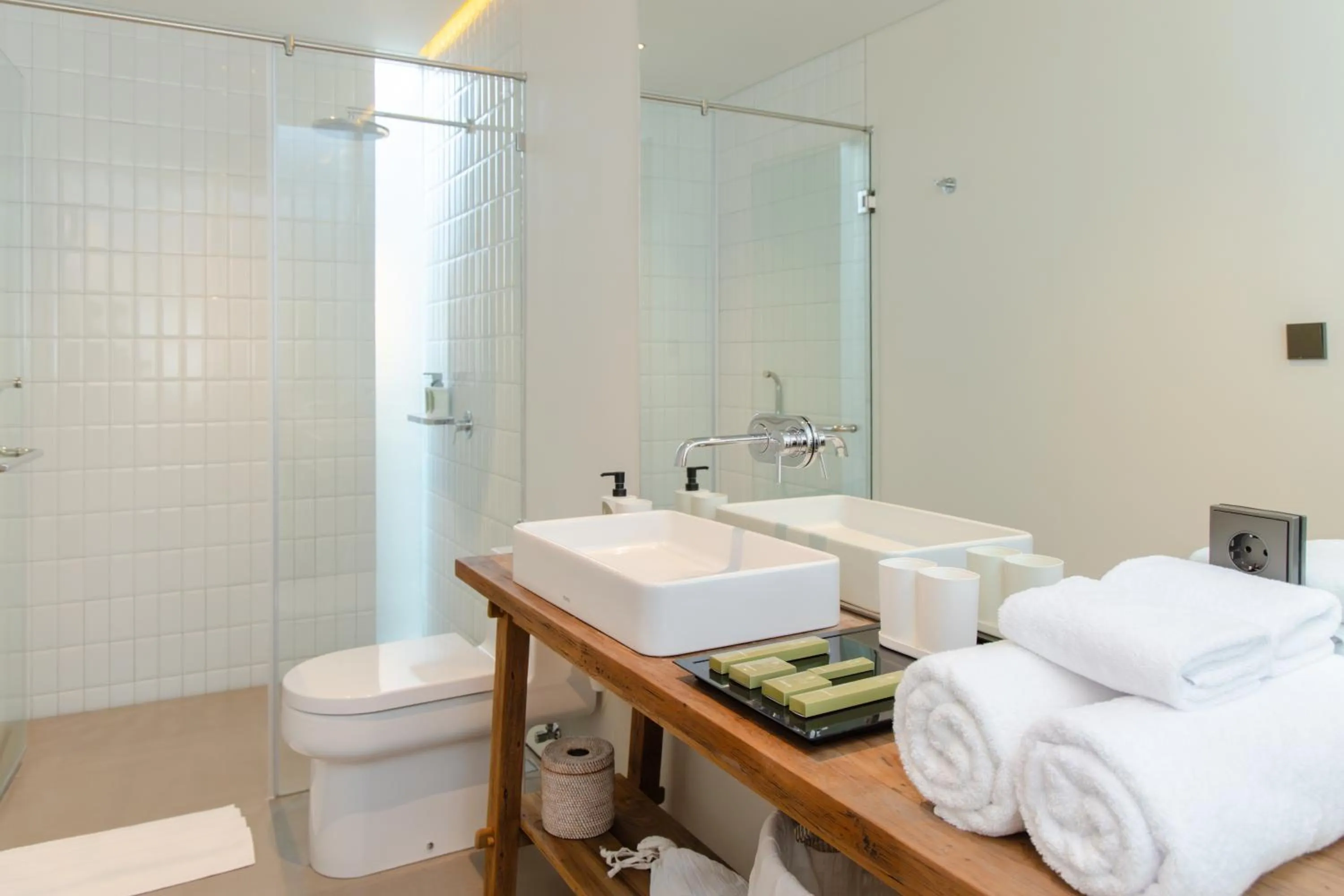 Shower in Domisili Villas Canggu Bali by Fays Hospitality