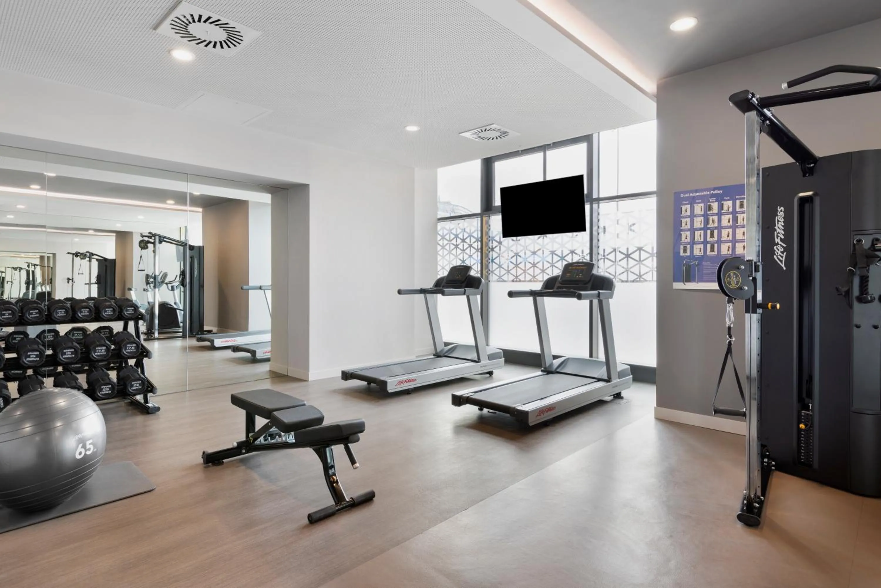 Fitness centre/facilities in Residence Inn by Marriott Vienna City East