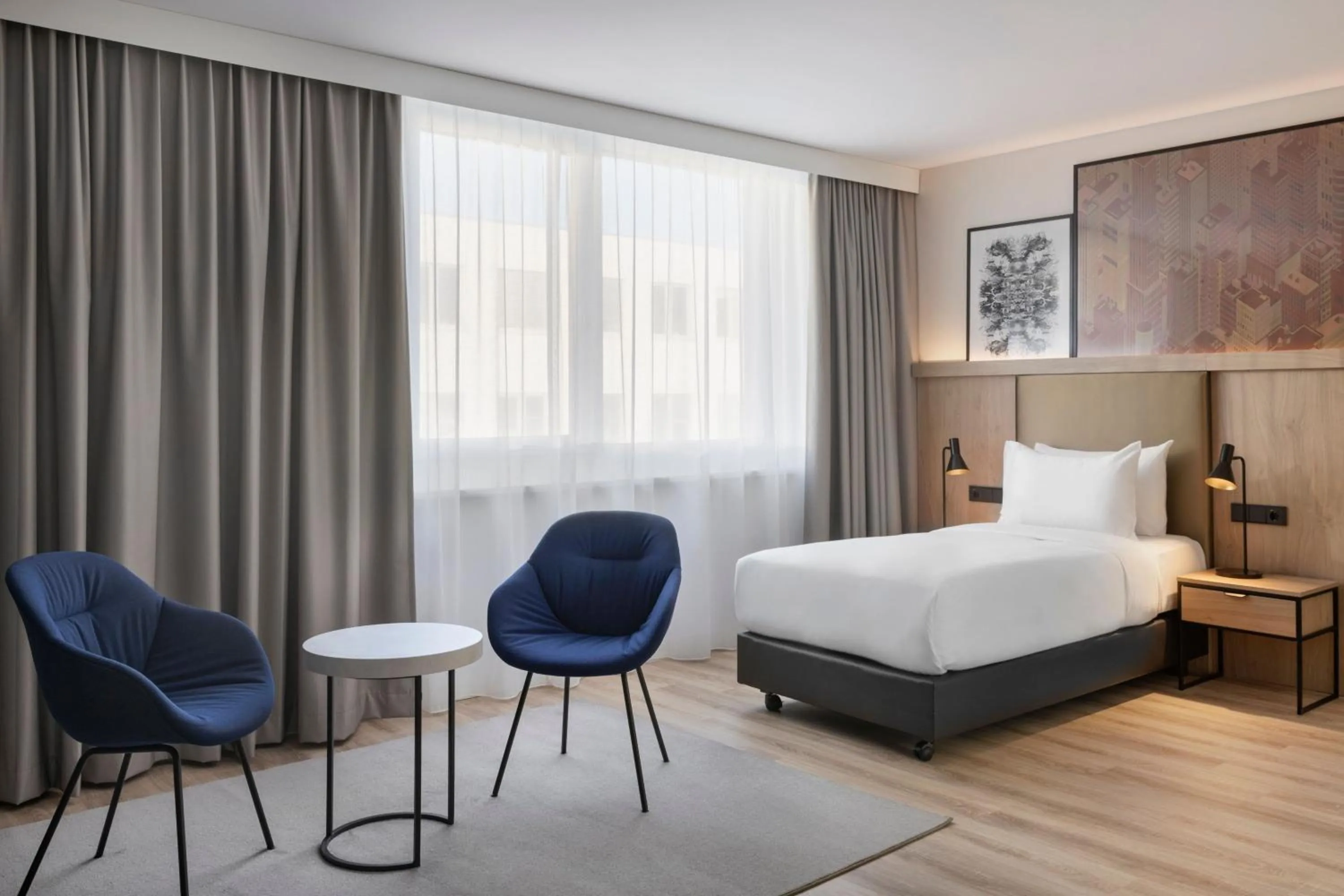 Bedroom, Bed in Residence Inn by Marriott Vienna City East