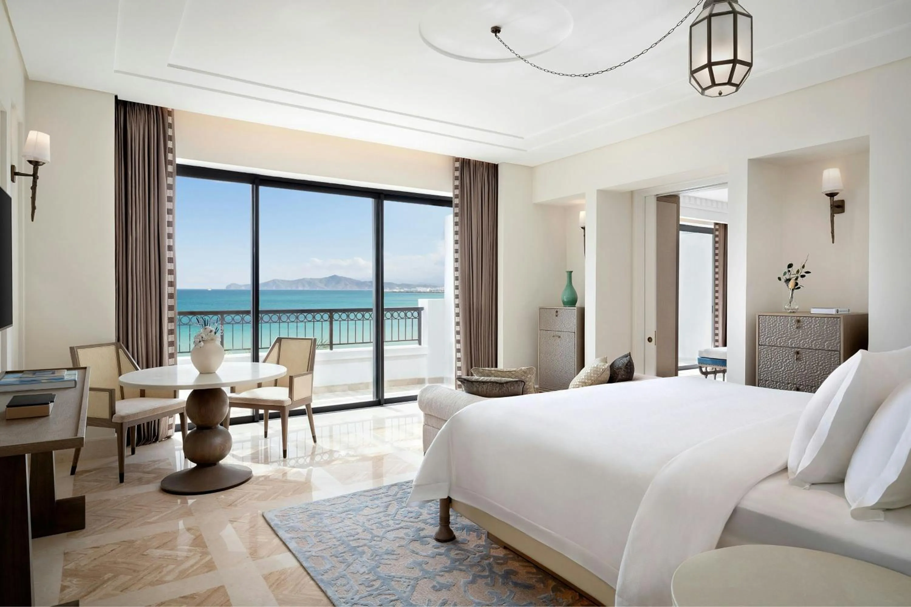 Bedroom, Bed in The St. Regis La Bahia Blanca Resort - Tamuda Bay