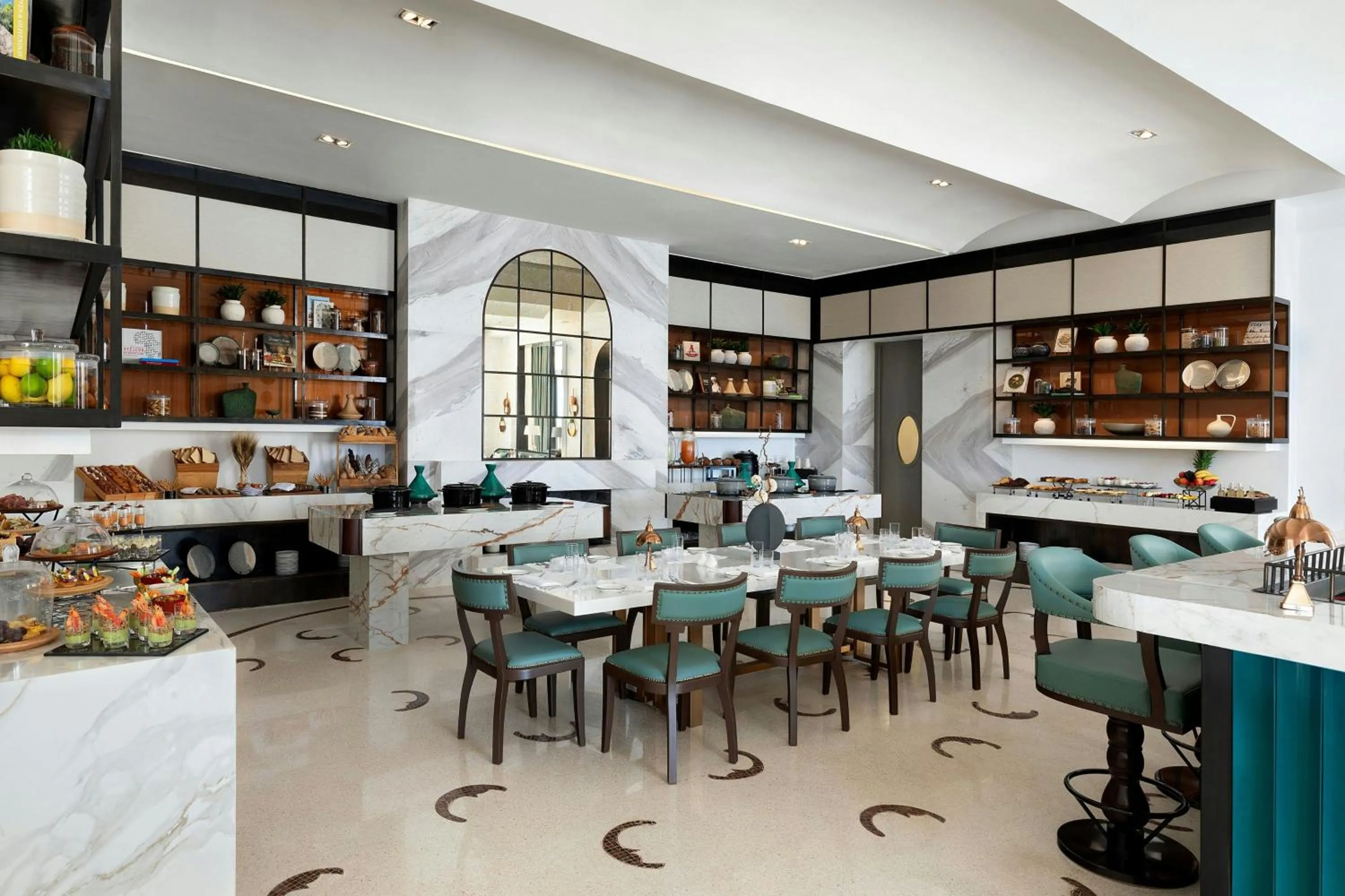 Breakfast in The St. Regis La Bahia Blanca Resort - Tamuda Bay