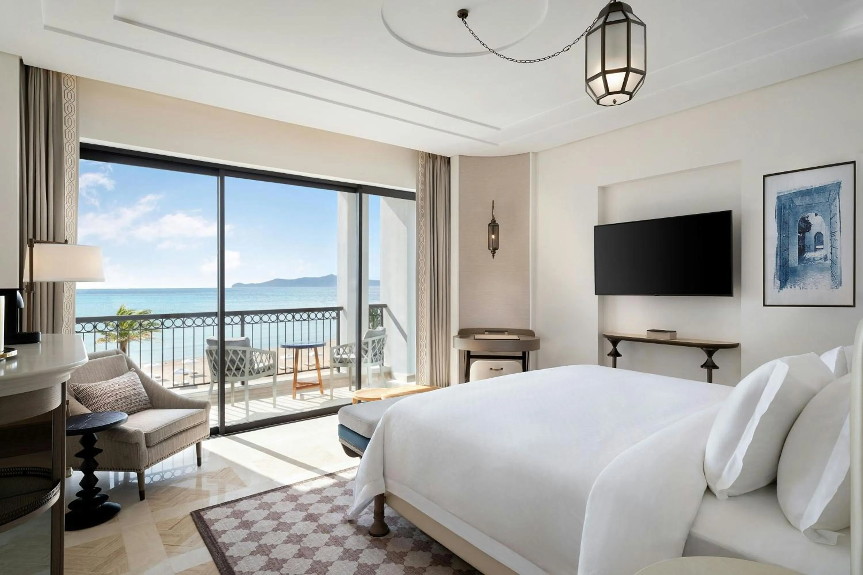 Photo of the whole room, Bed in The St. Regis La Bahia Blanca Resort - Tamuda Bay