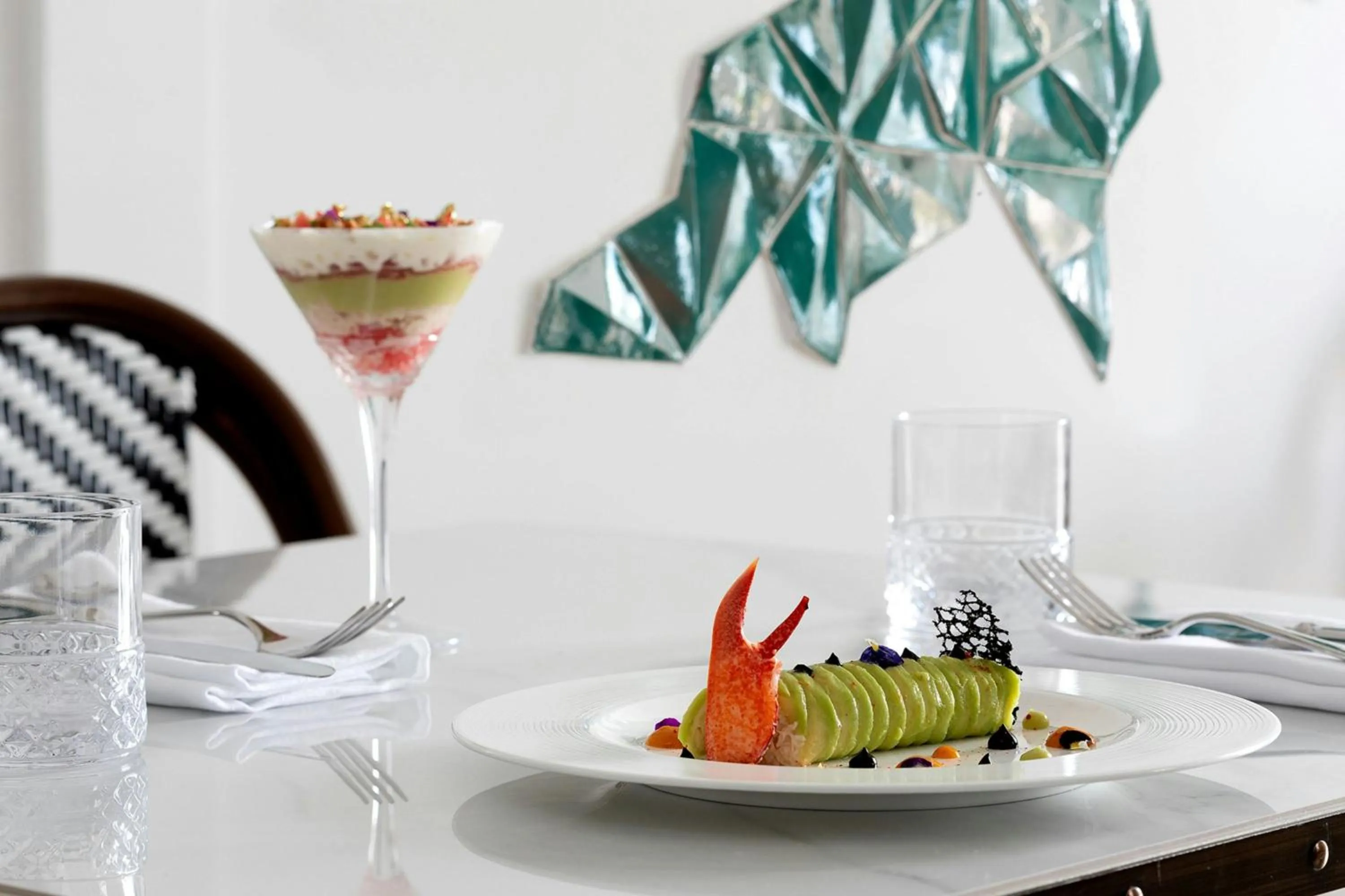 Restaurant/places to eat in The St. Regis La Bahia Blanca Resort - Tamuda Bay