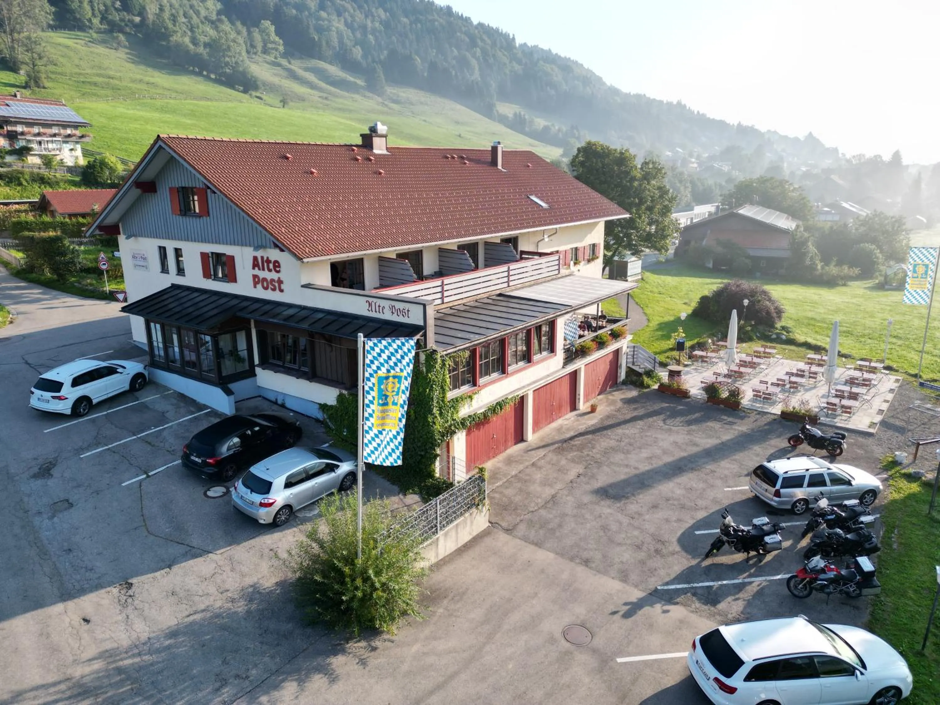Property building in Landhotel Alte Post