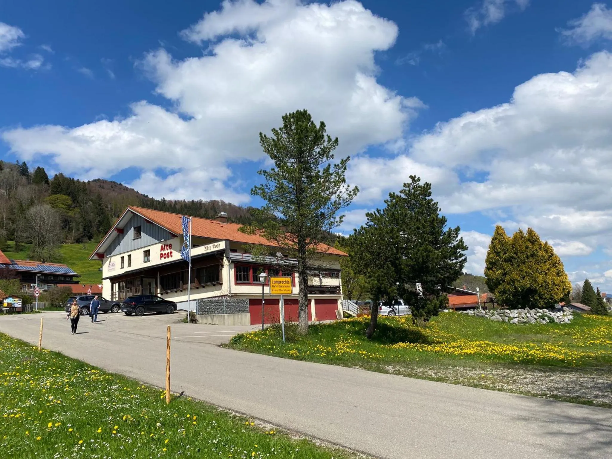 Property building in Landhotel Alte Post