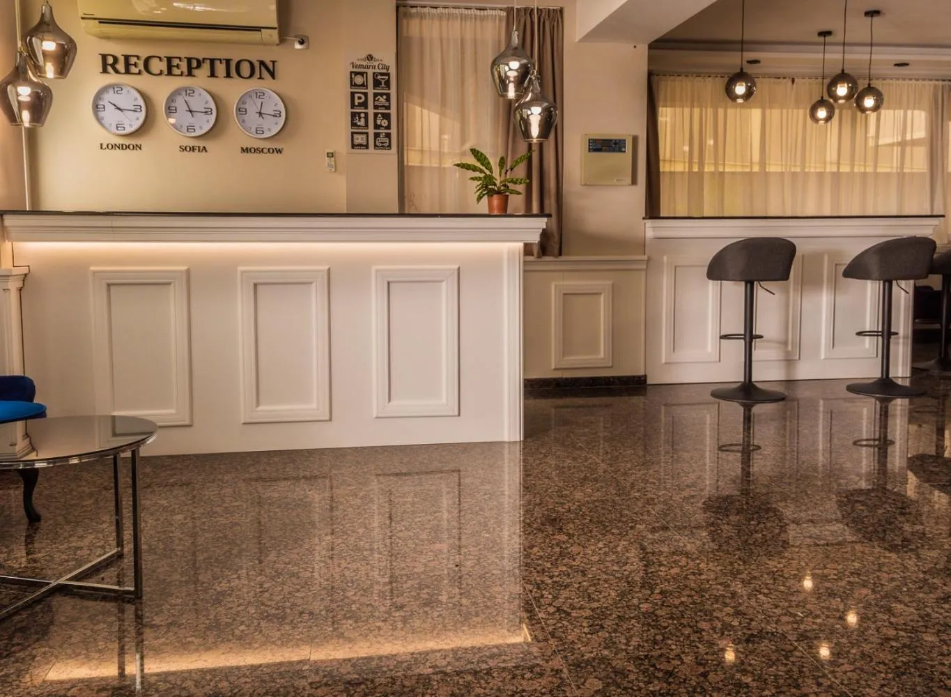 Lobby or reception in Vemara City Boutique Hotel-free parking