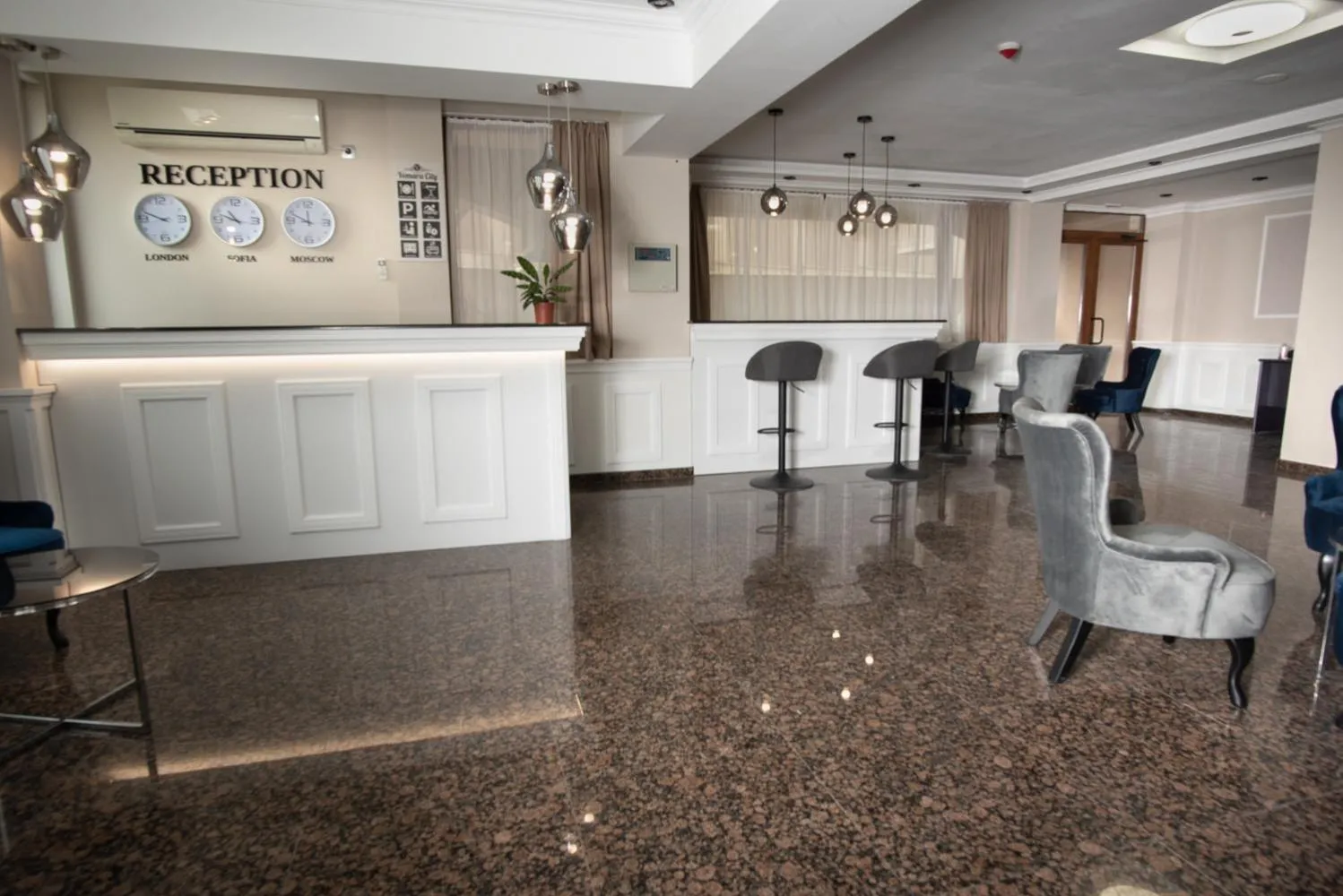 Lobby or reception in Vemara City Boutique Hotel-free parking
