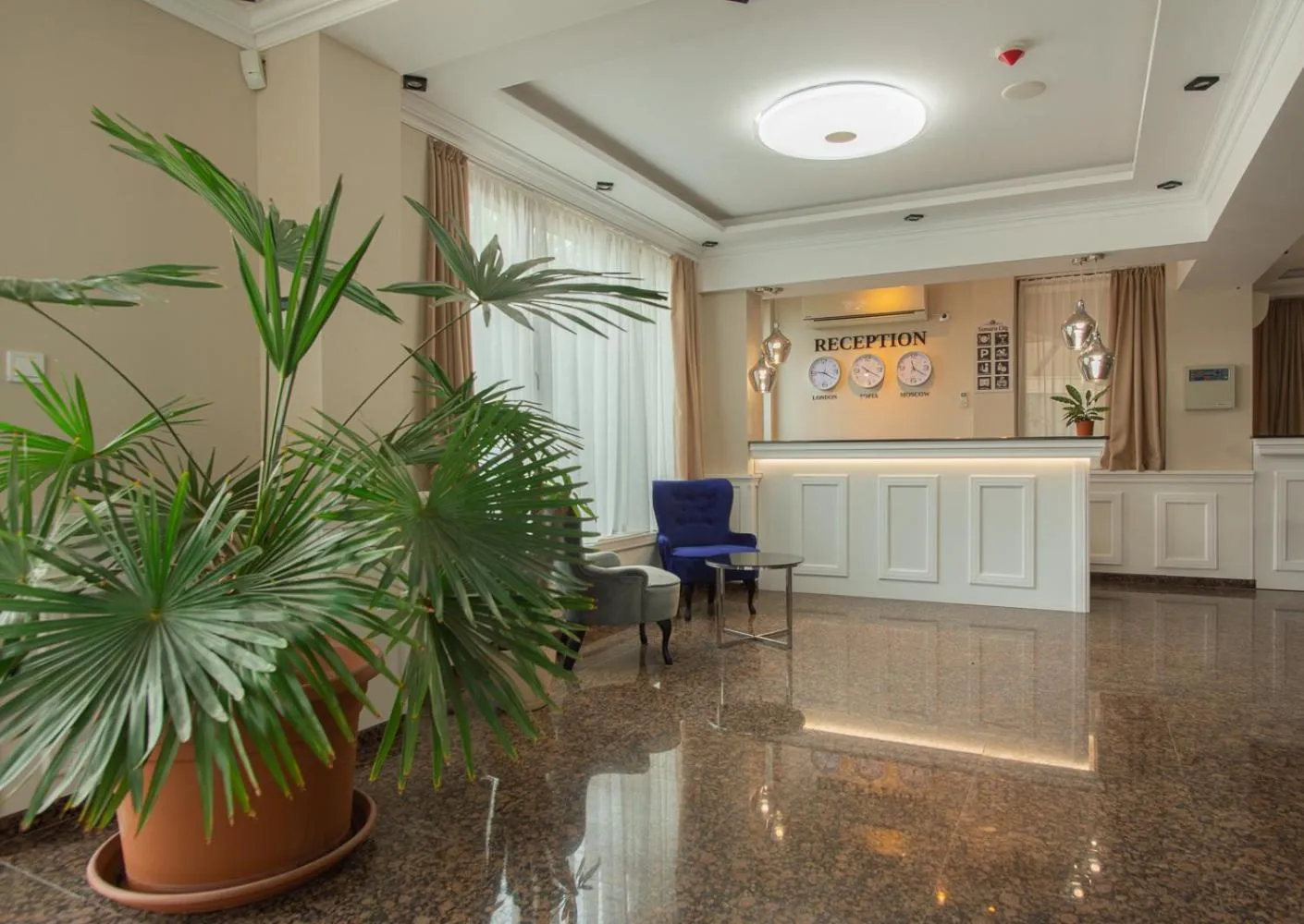 Lobby or reception in Vemara City Boutique Hotel-free parking