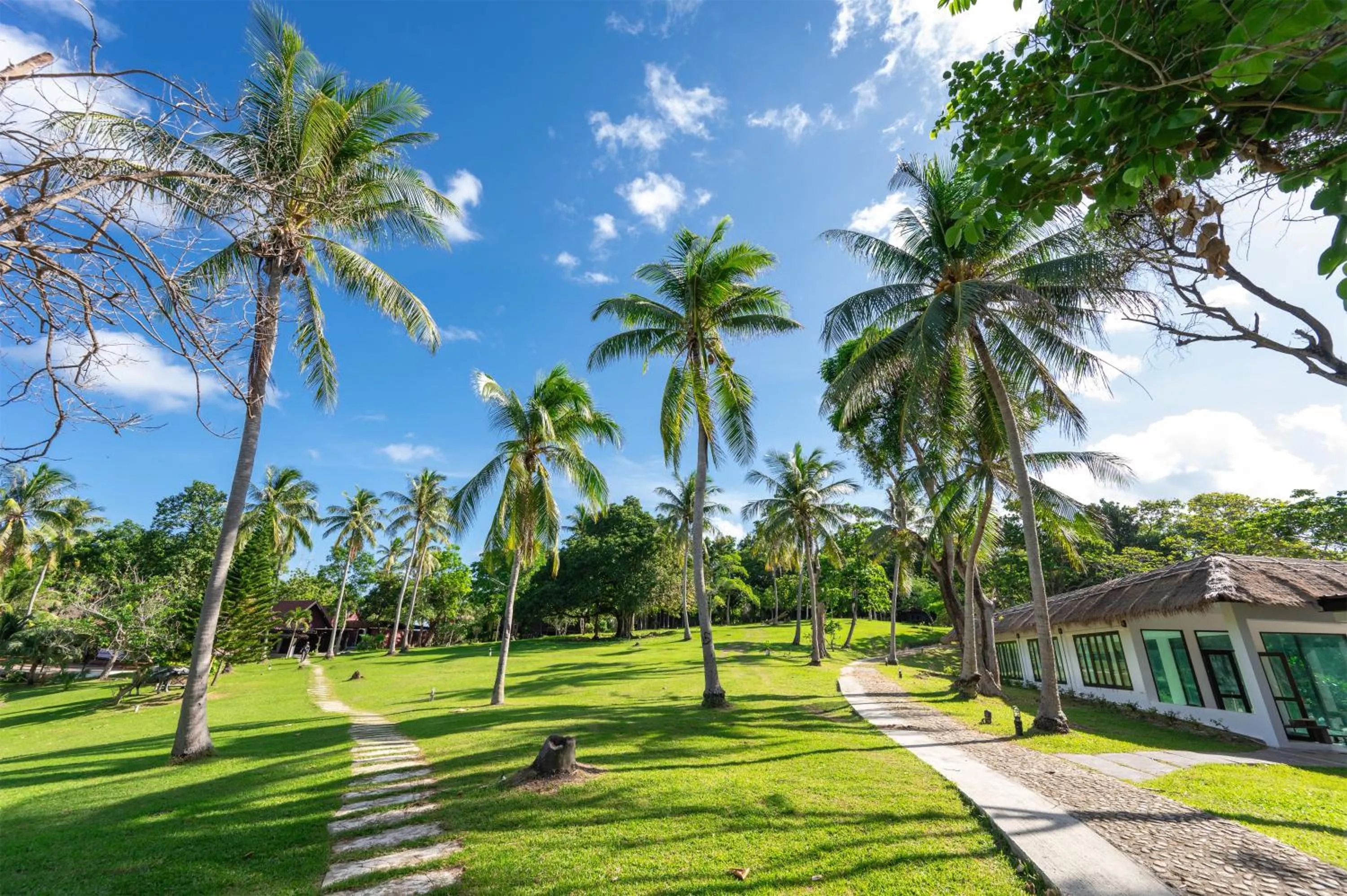 Garden view in Ban Raya Resort and Spa