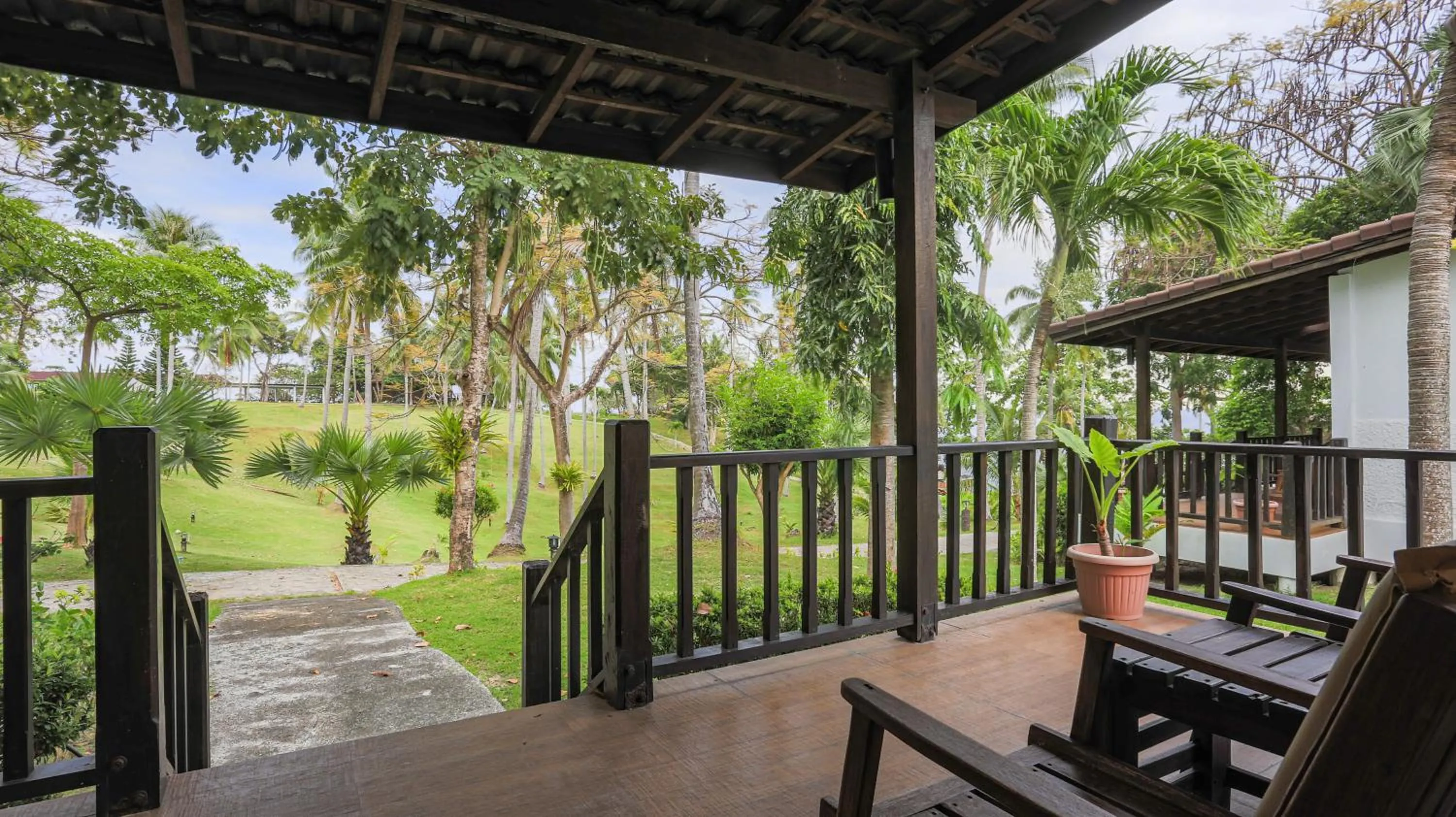 Balcony/Terrace in Ban Raya Resort and Spa