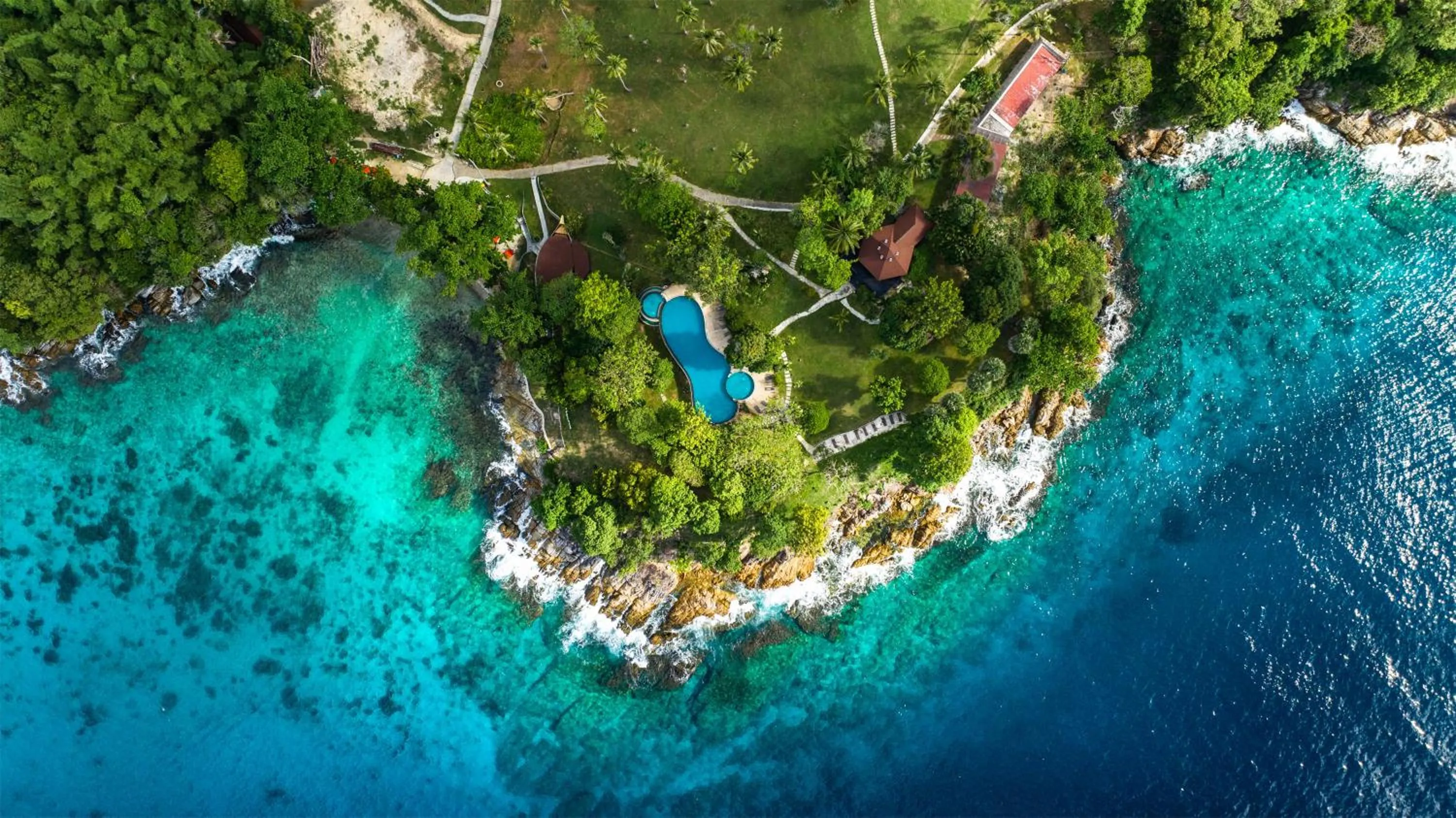 Bird's eye view in Ban Raya Resort and Spa