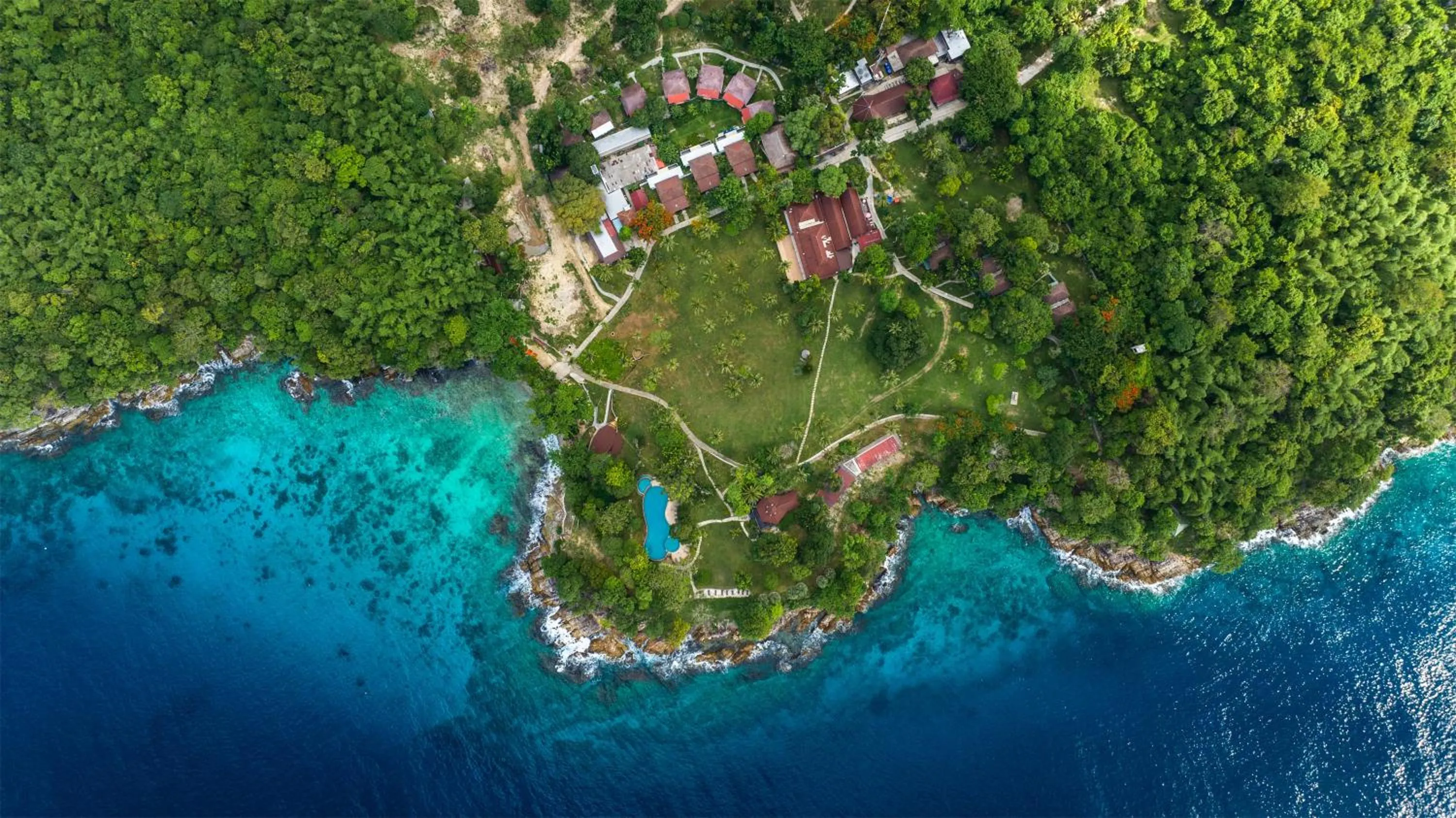 Natural landscape in Ban Raya Resort and Spa