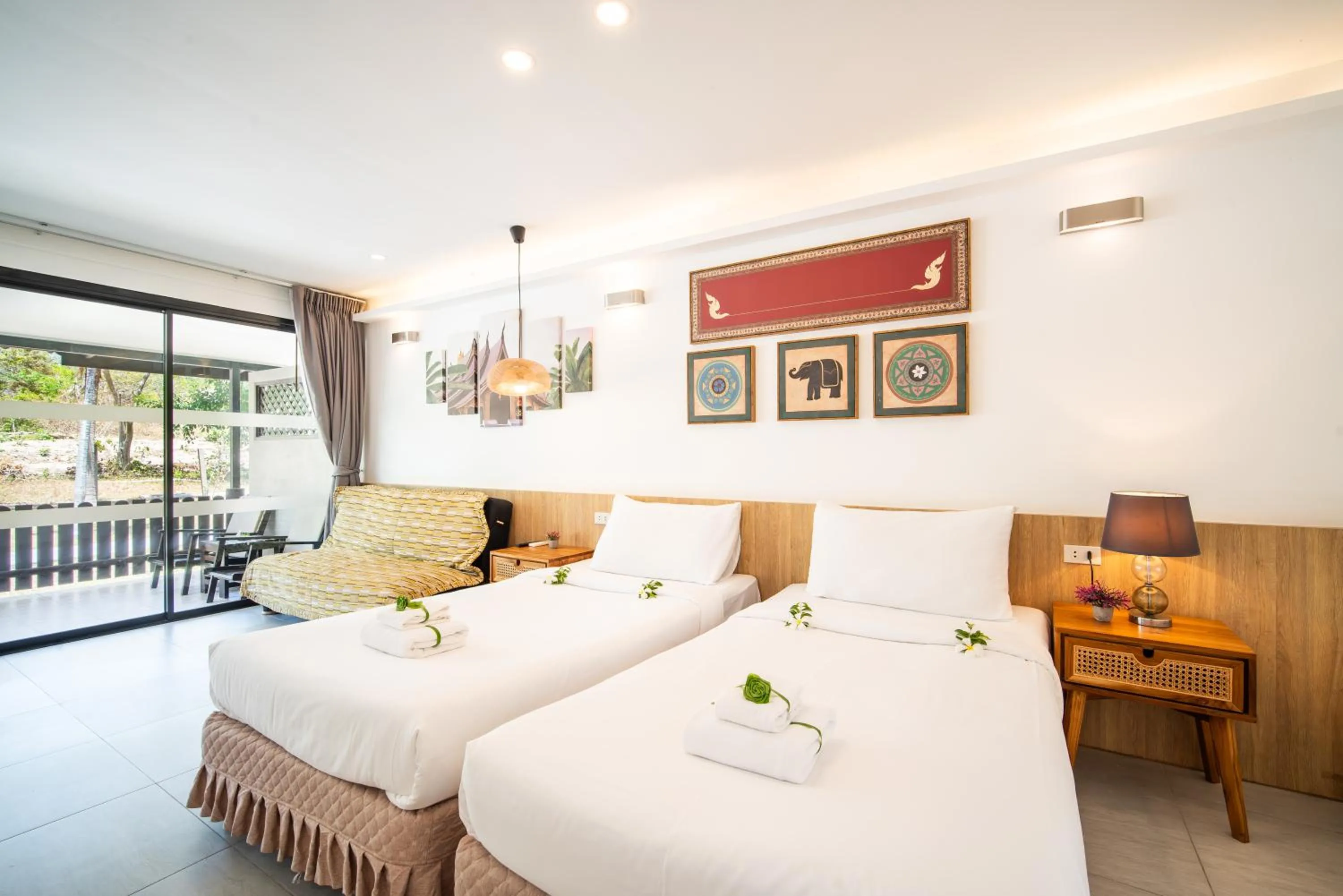 Photo of the whole room, Bed in Ban Raya Resort and Spa