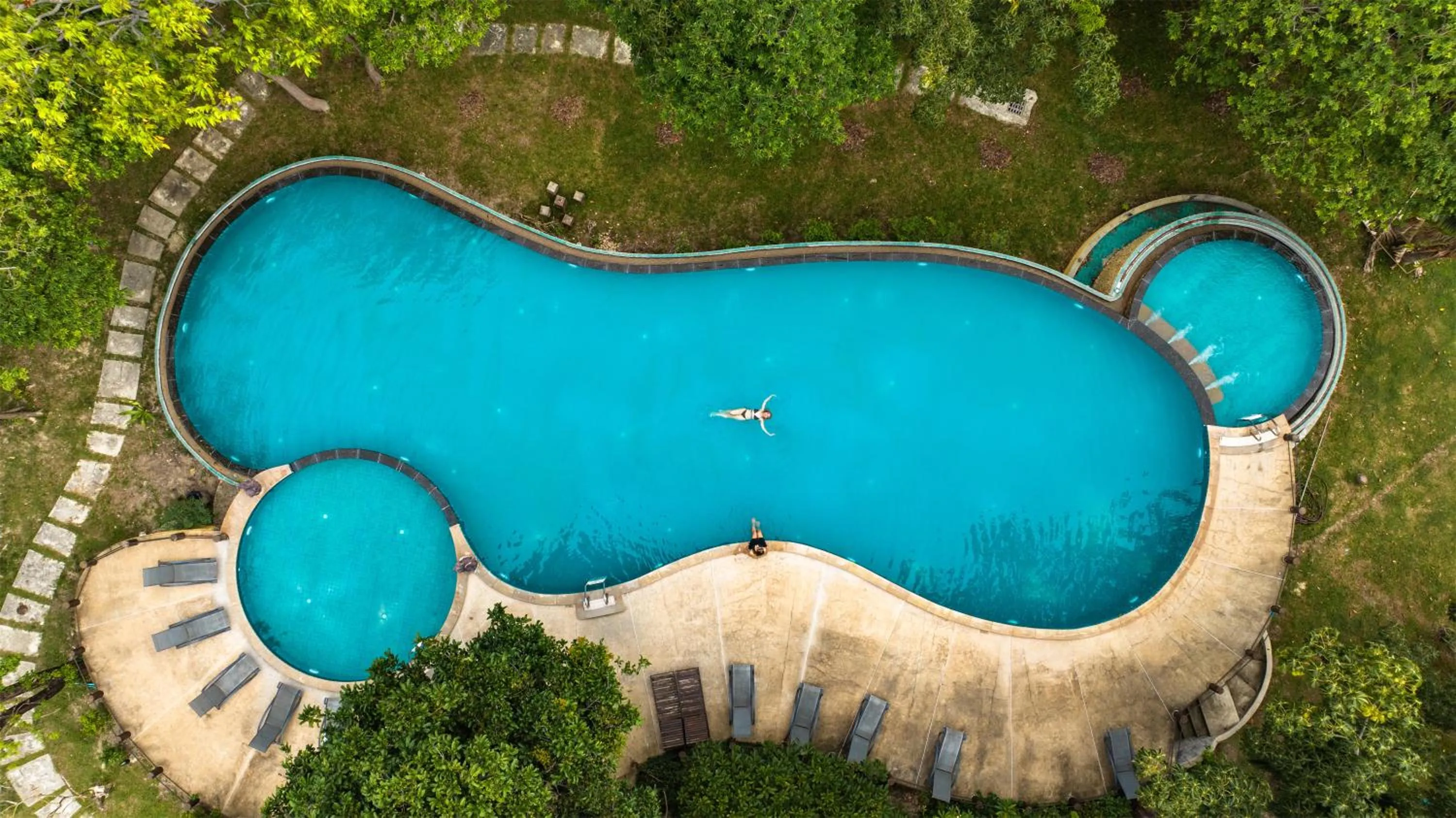 Pool view in Ban Raya Resort and Spa