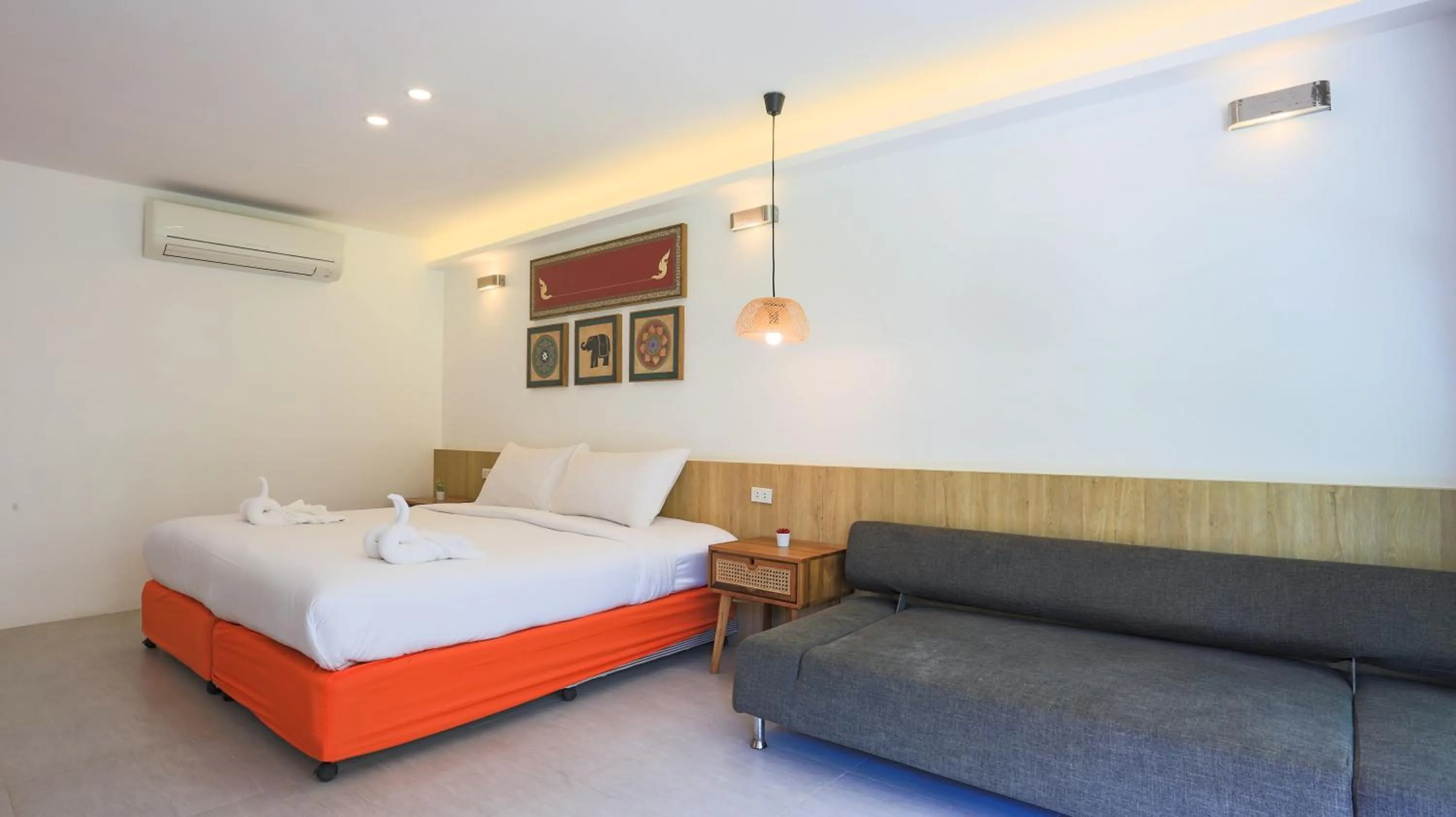 Bedroom, Bed in Ban Raya Resort and Spa