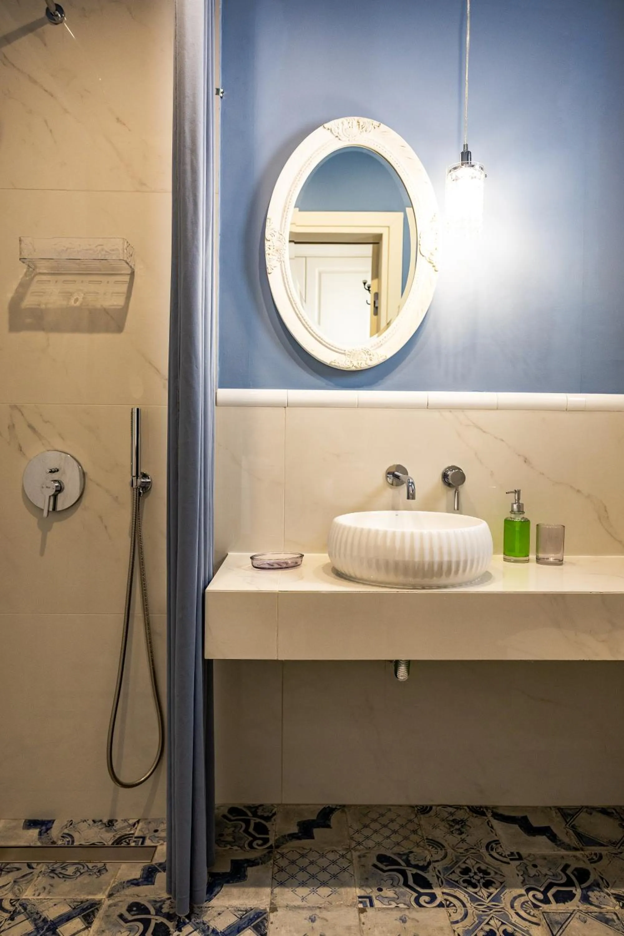 Bathroom in Nafsika Suites