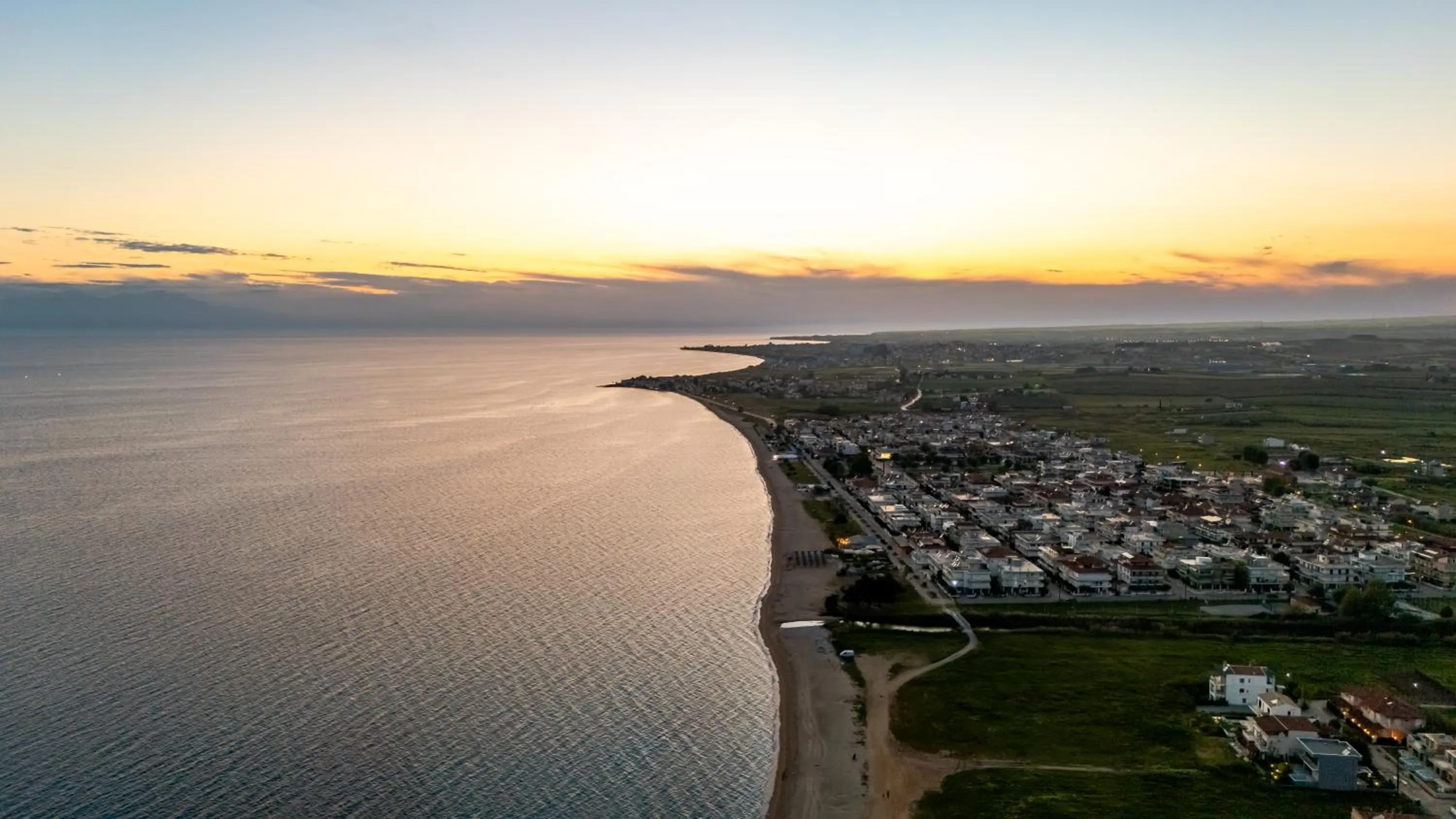 Sunset in Nafsika Suites