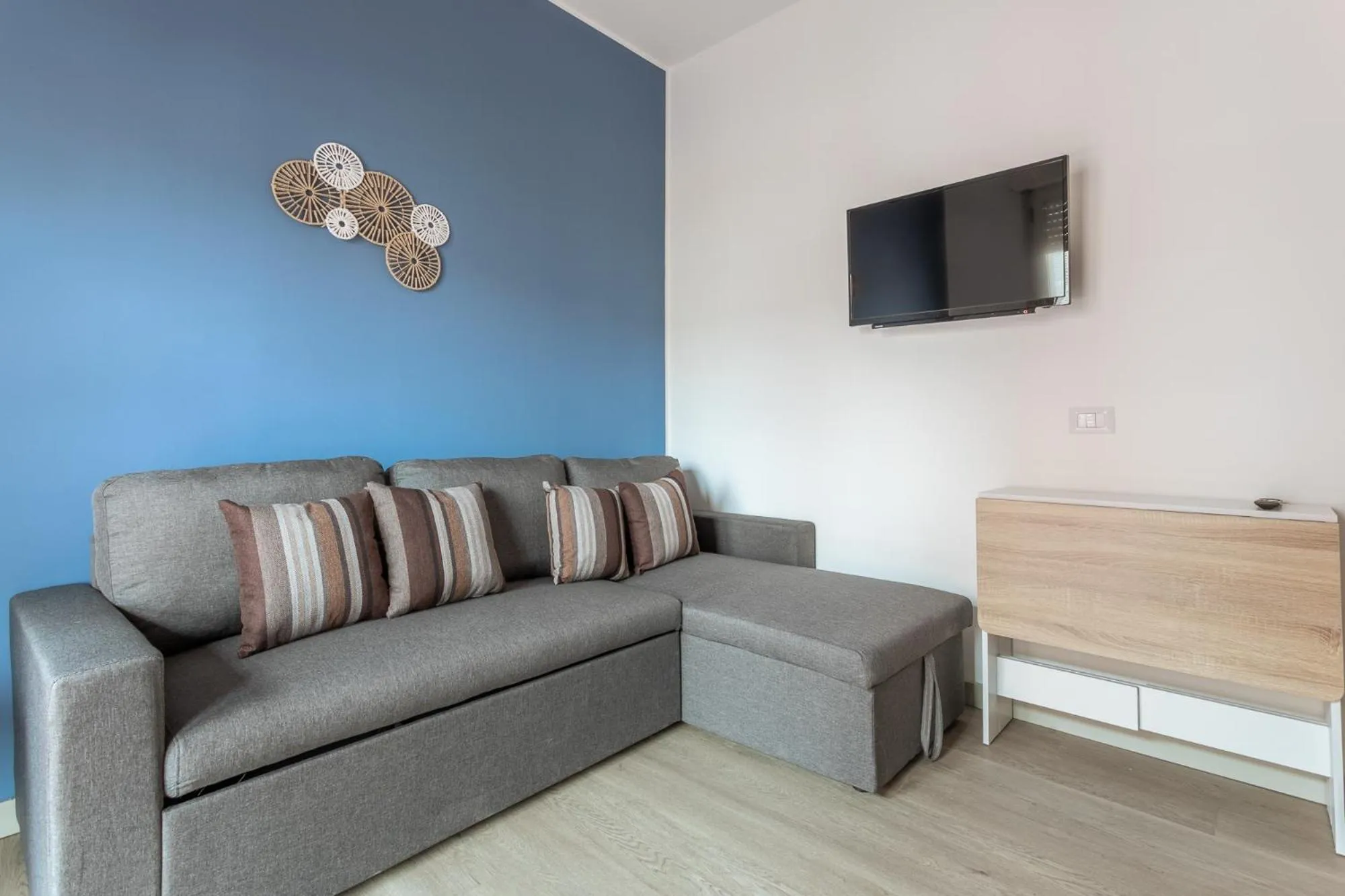 Living room in Residence Velò - Bike & Family