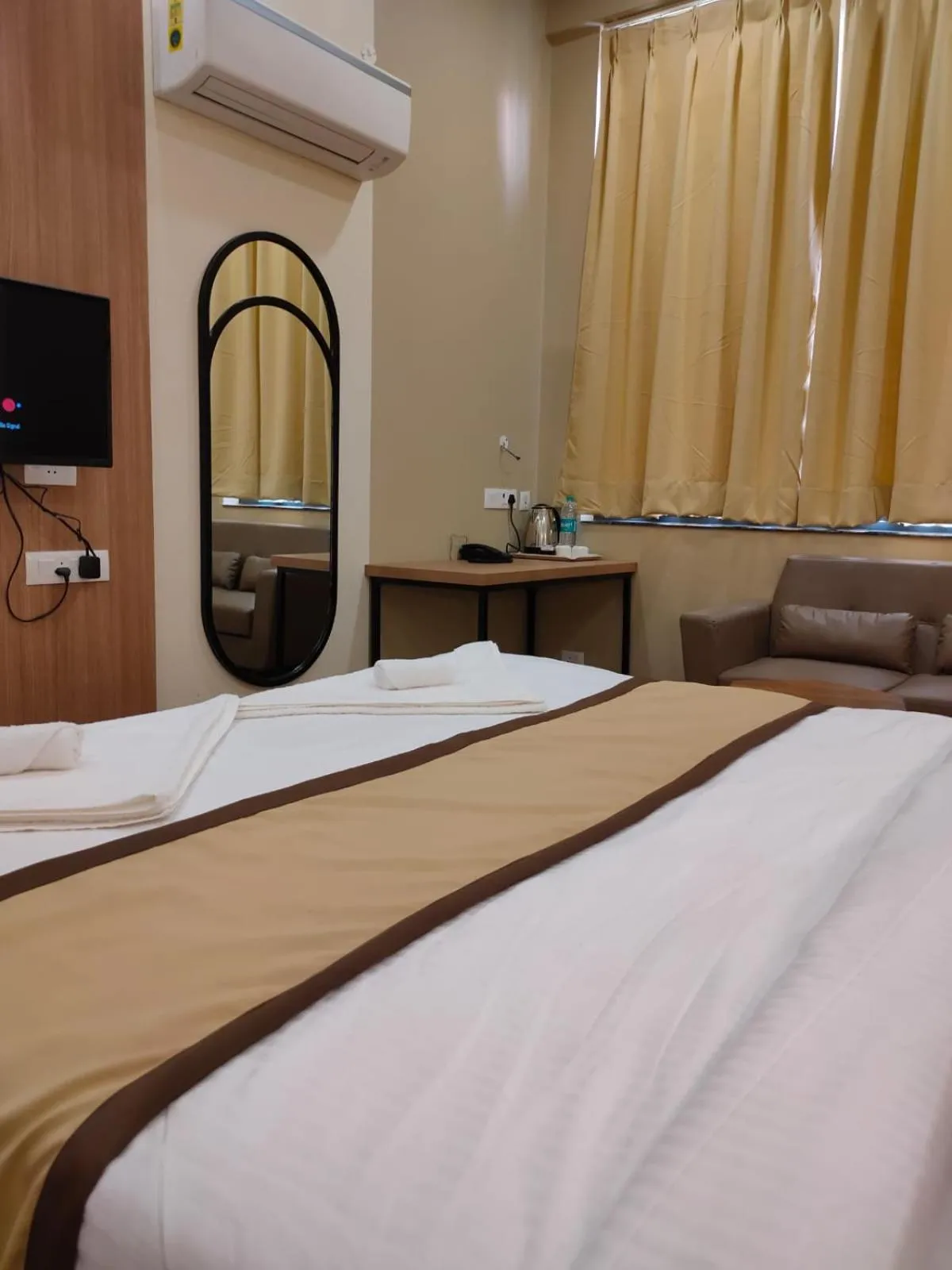 Bed in Hotel The Golf 1