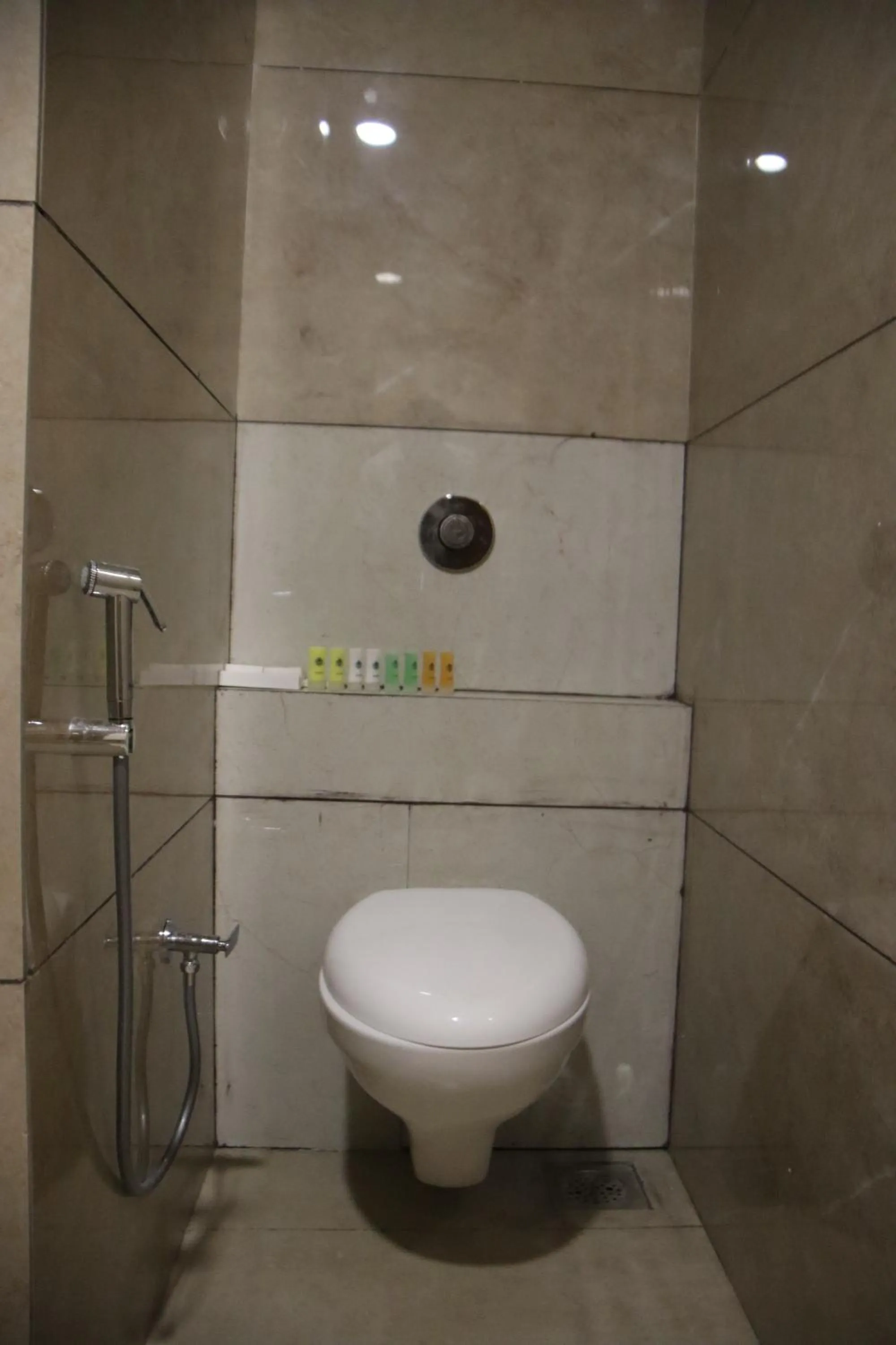 Bathroom in The Sky Comfort Beach Hotel, Dwarka