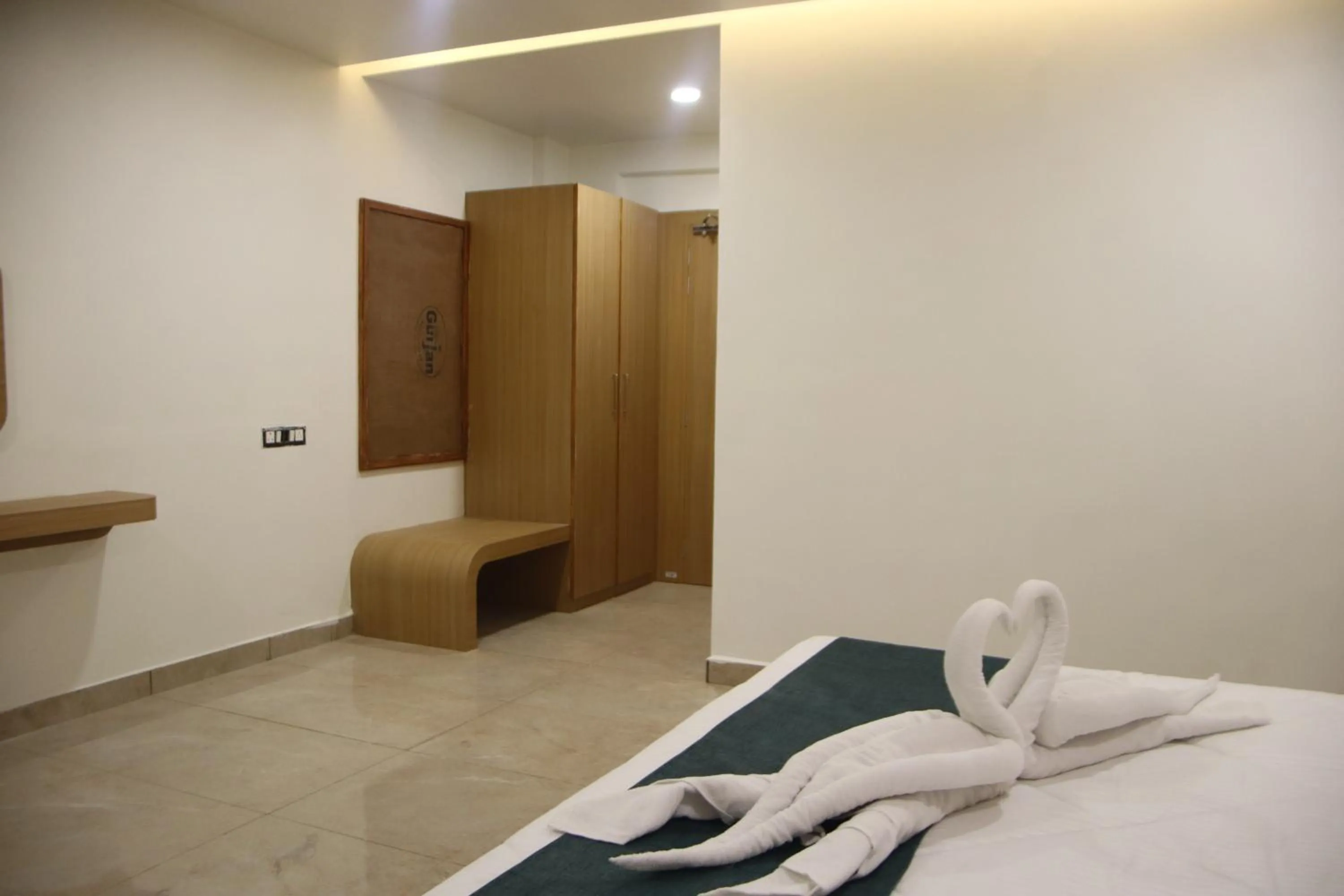 Bedroom in The Sky Comfort Beach Hotel, Dwarka