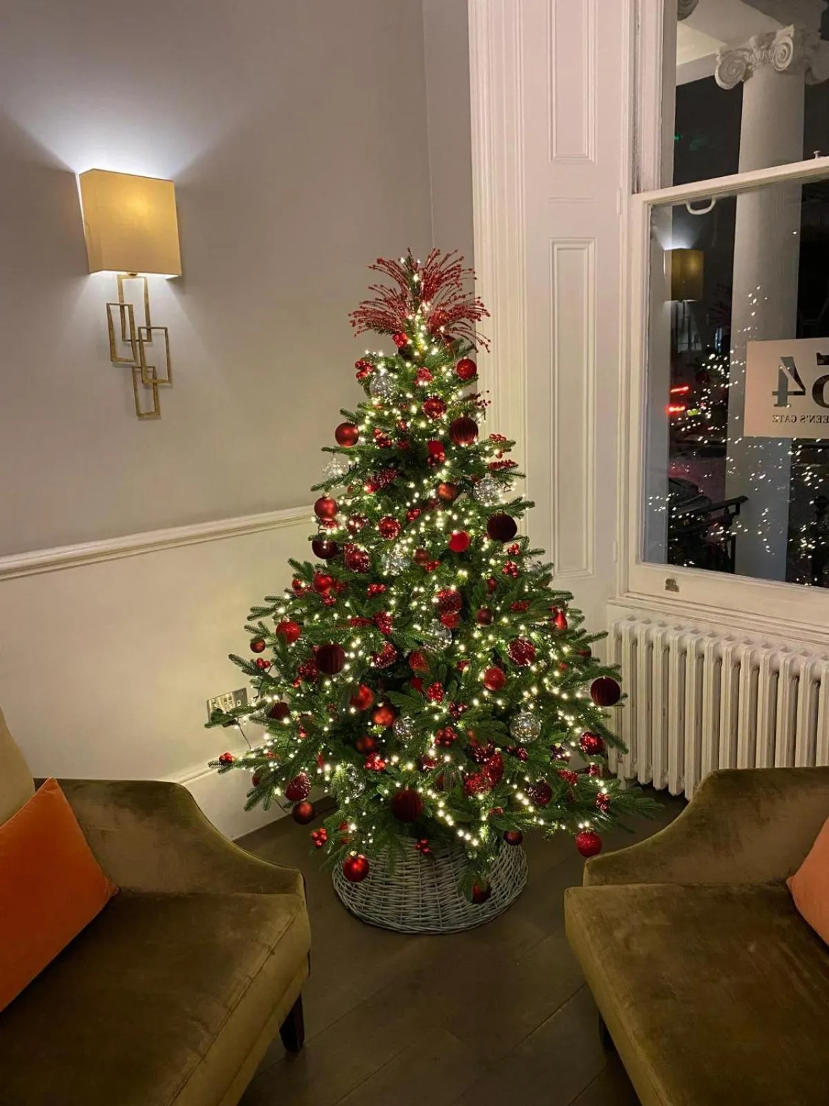 On site in 54 Queen's Gate Hotel