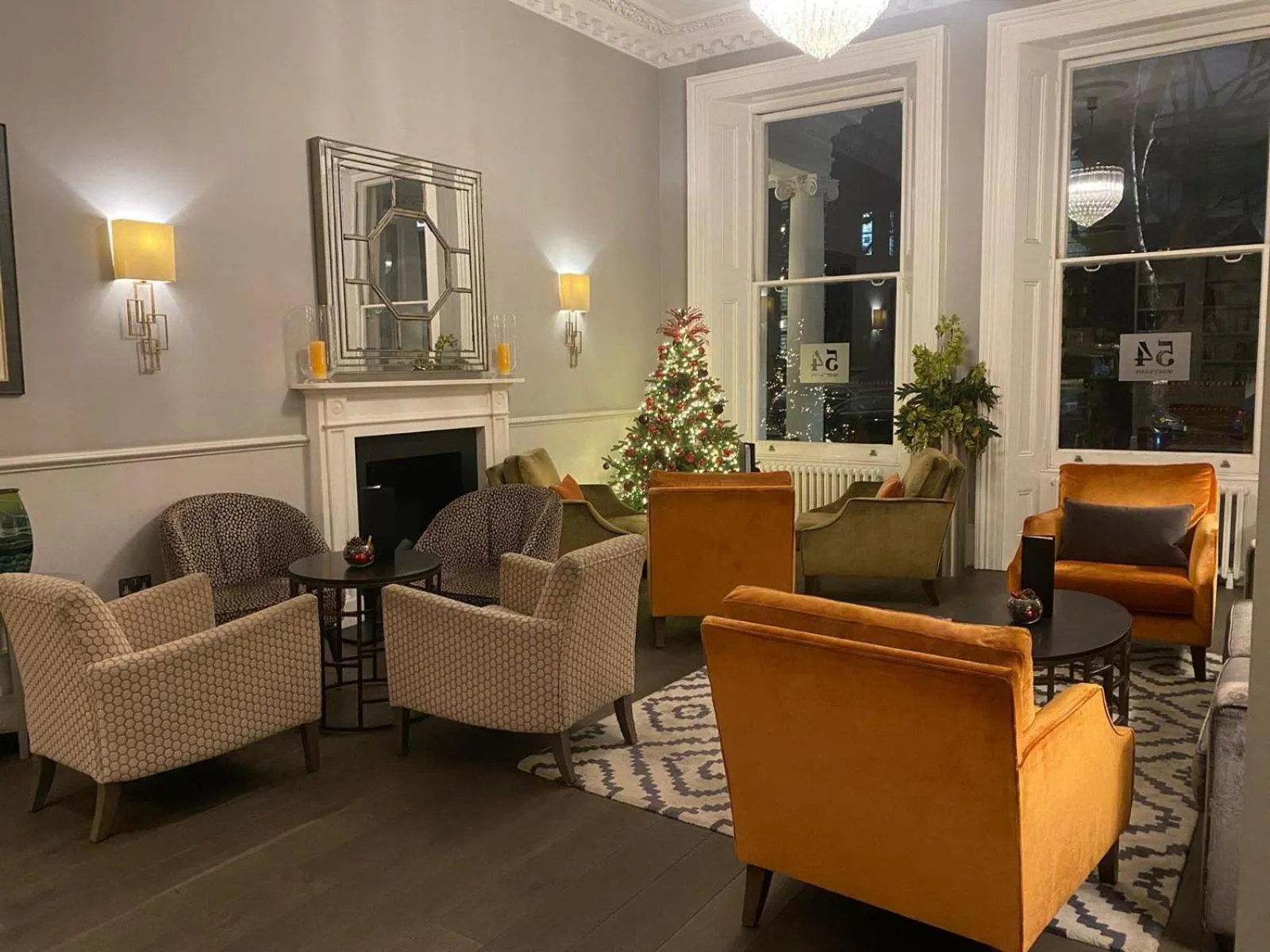 Winter in 54 Queen's Gate Hotel