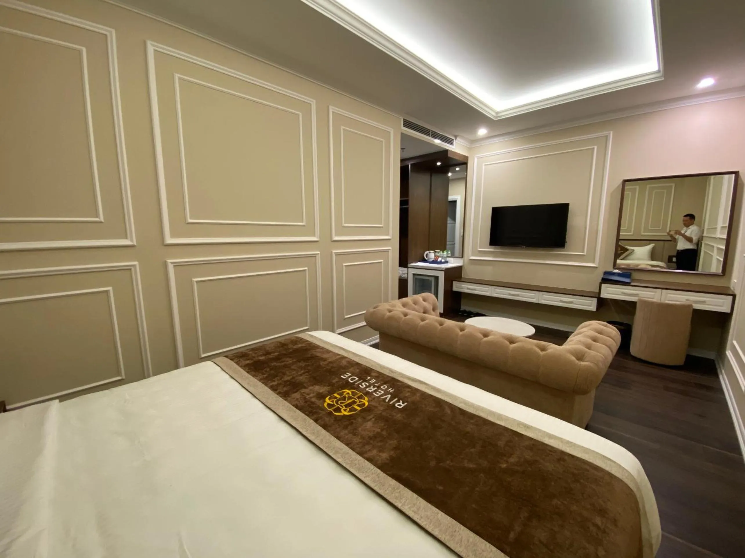 Photo of the whole room, Bed in Riverside Hotel Hà Nam