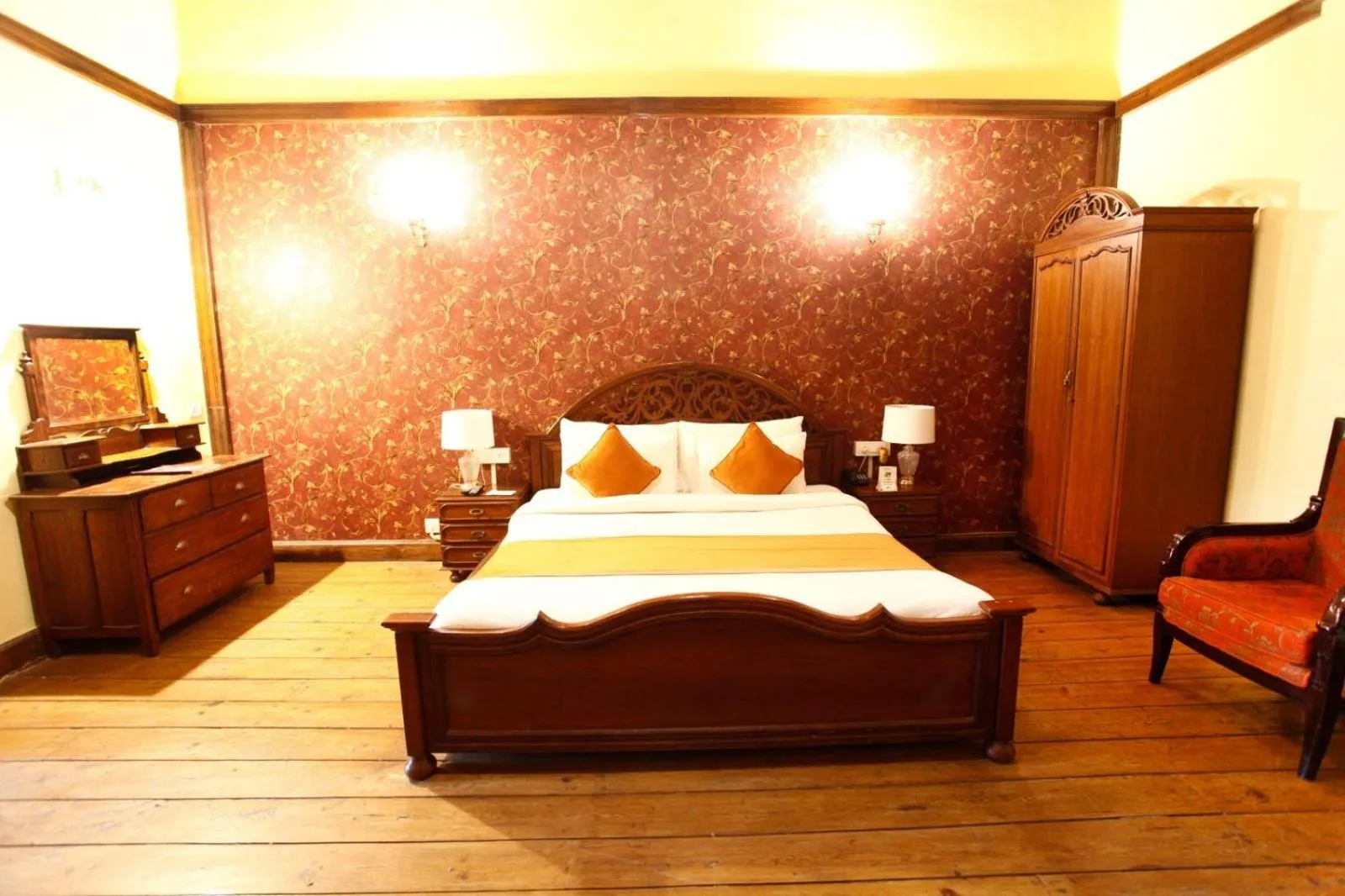 Bedroom, Bed in The Palace Belvedere Nainital By Royal Collection Hotels