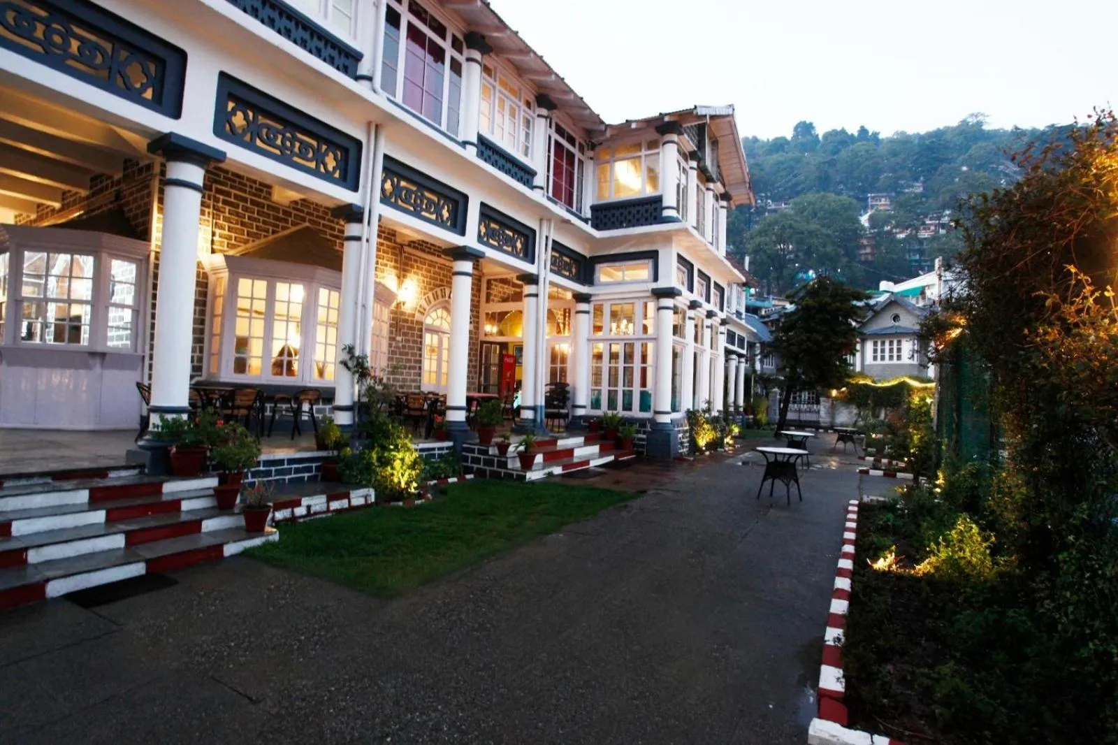 Street view in The Palace Belvedere Nainital By Royal Collection Hotels