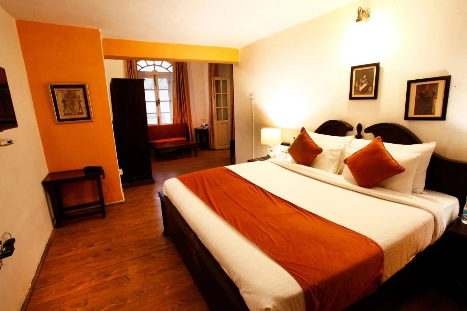 Photo of the whole room, Bed in The Palace Belvedere Nainital By Royal Collection Hotels