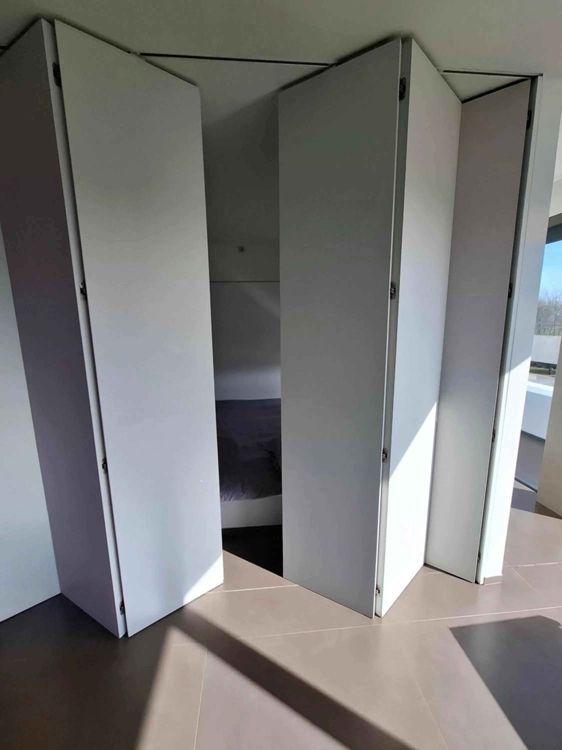 Bed in B&B Finis terrae with wellness