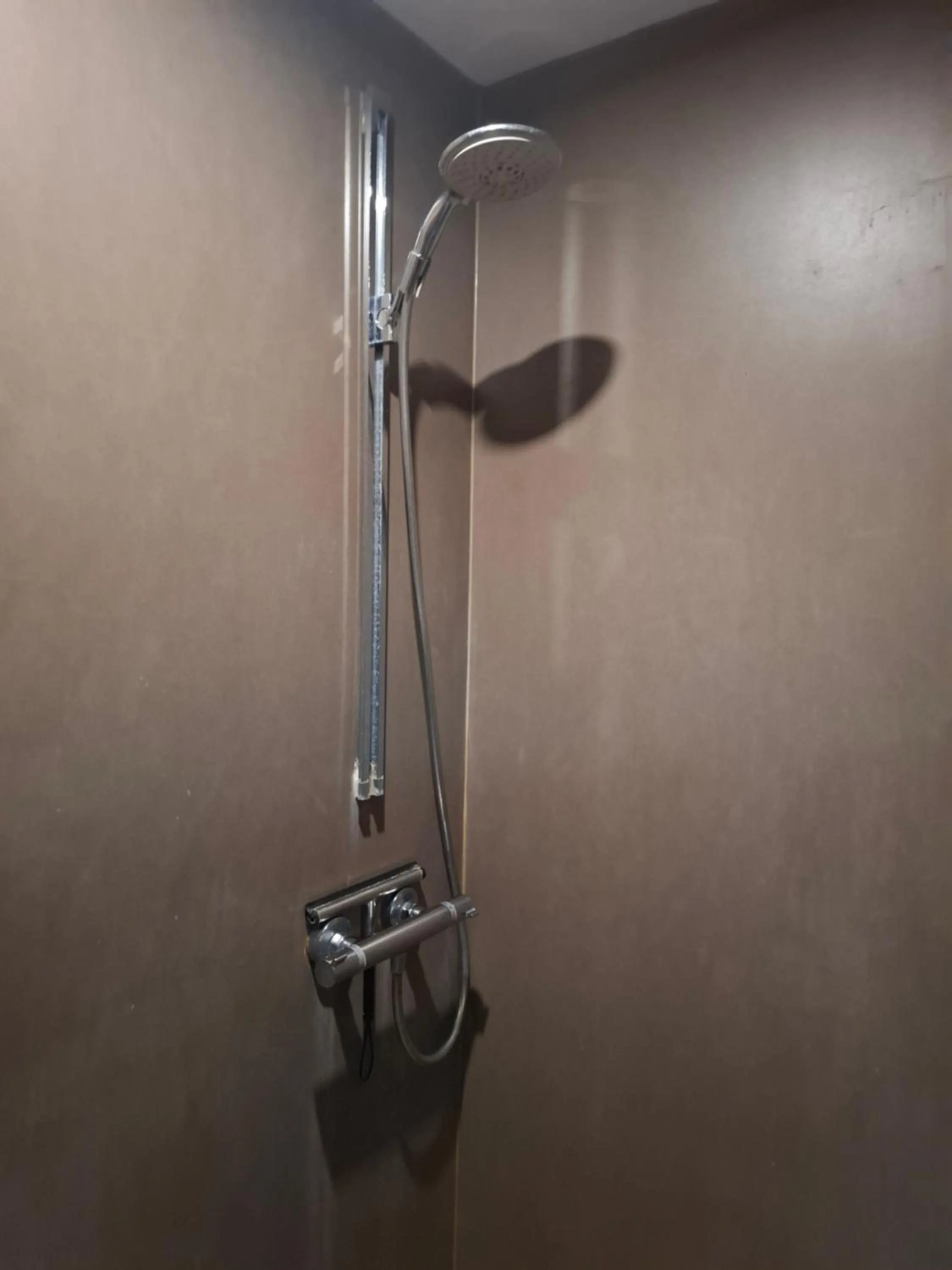 Shower in B&B Finis terrae with wellness