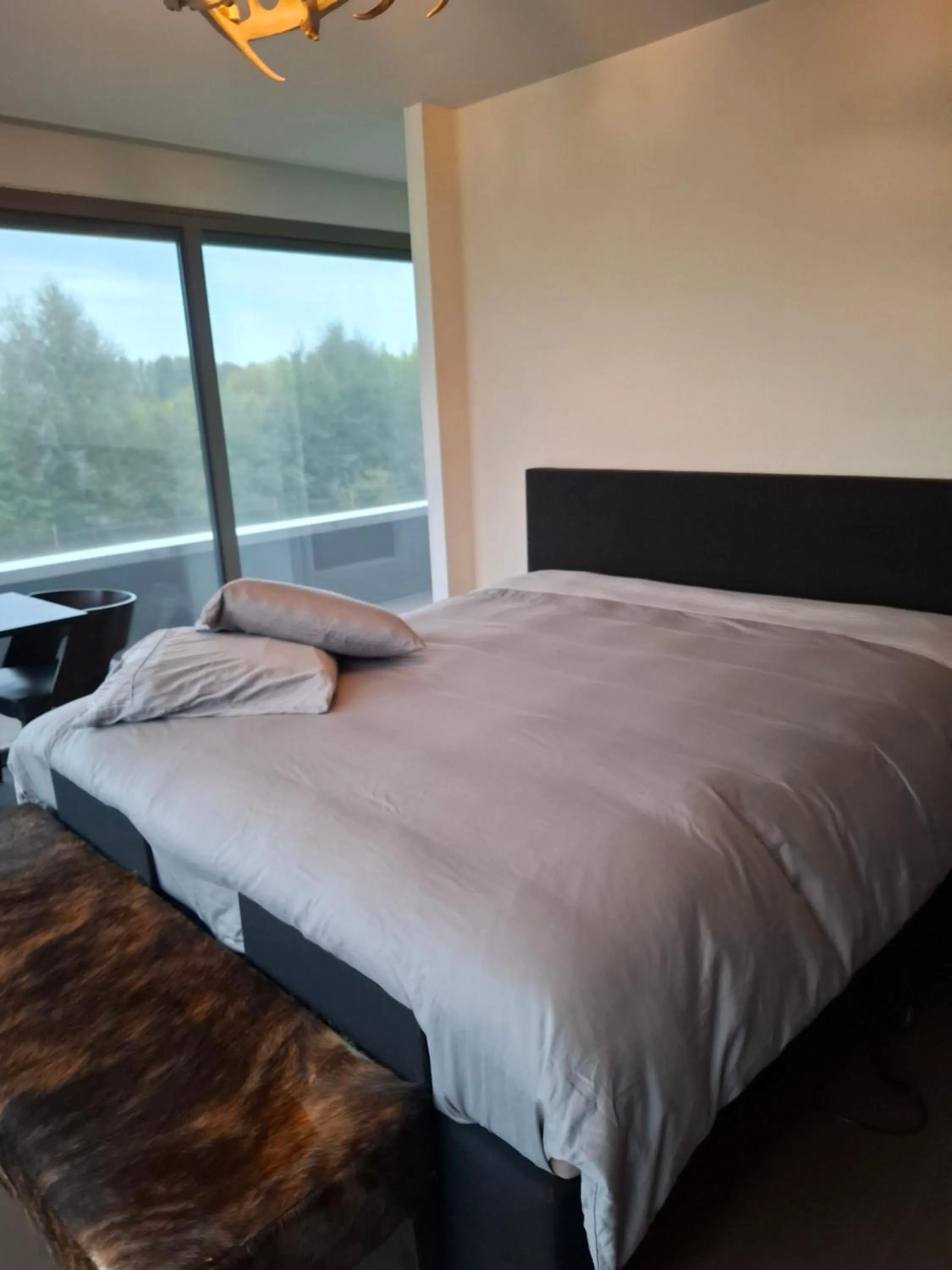 Bed in B&B Finis terrae with wellness