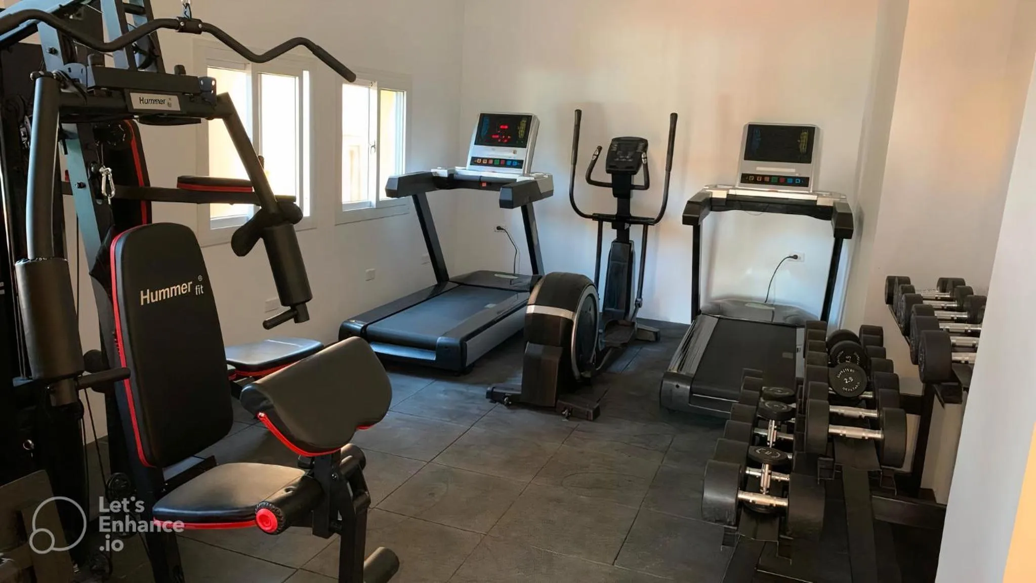 Fitness centre/facilities in Al Dora Residence Suites Hurghada