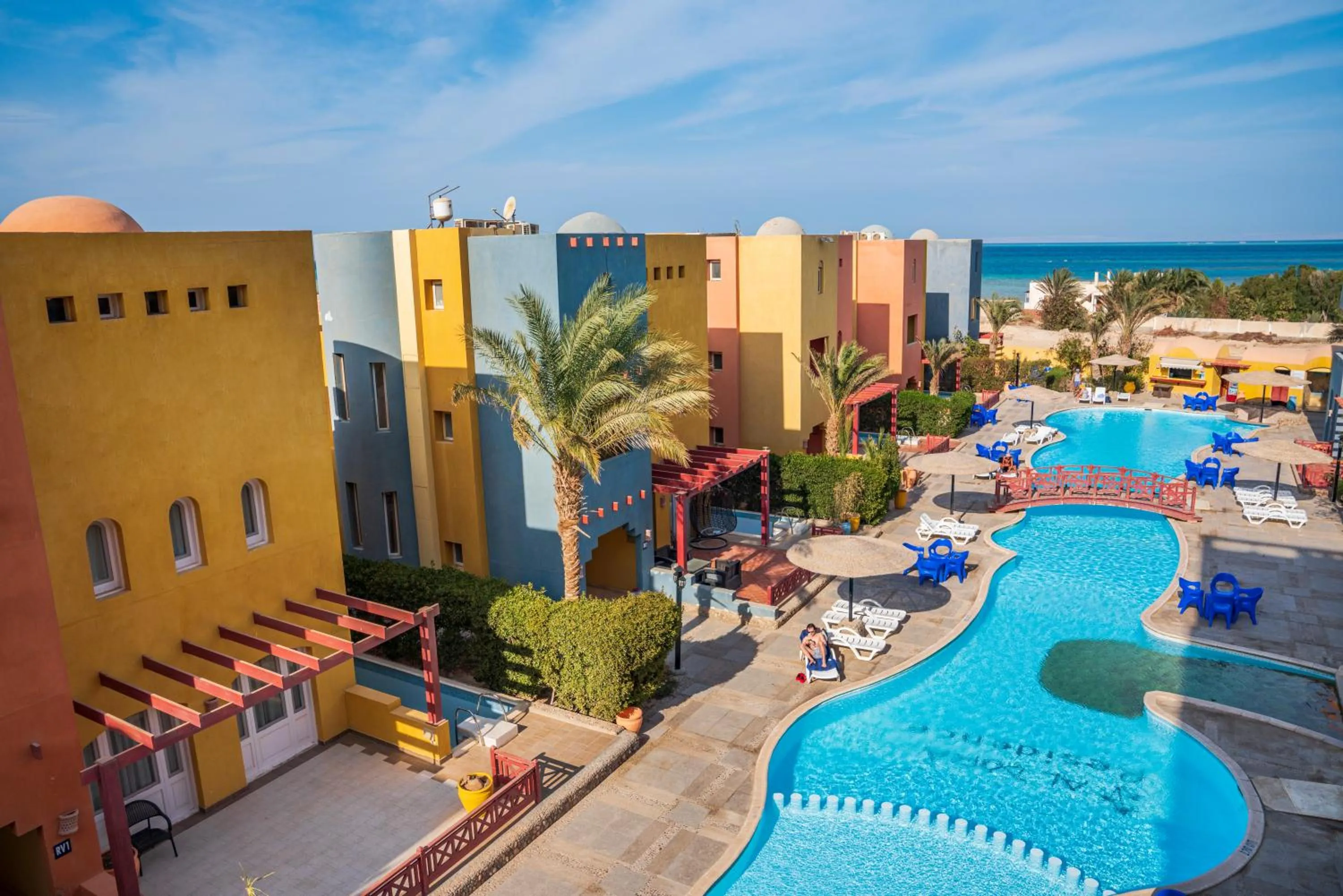 Property building in Al Dora Residence Suites Hurghada