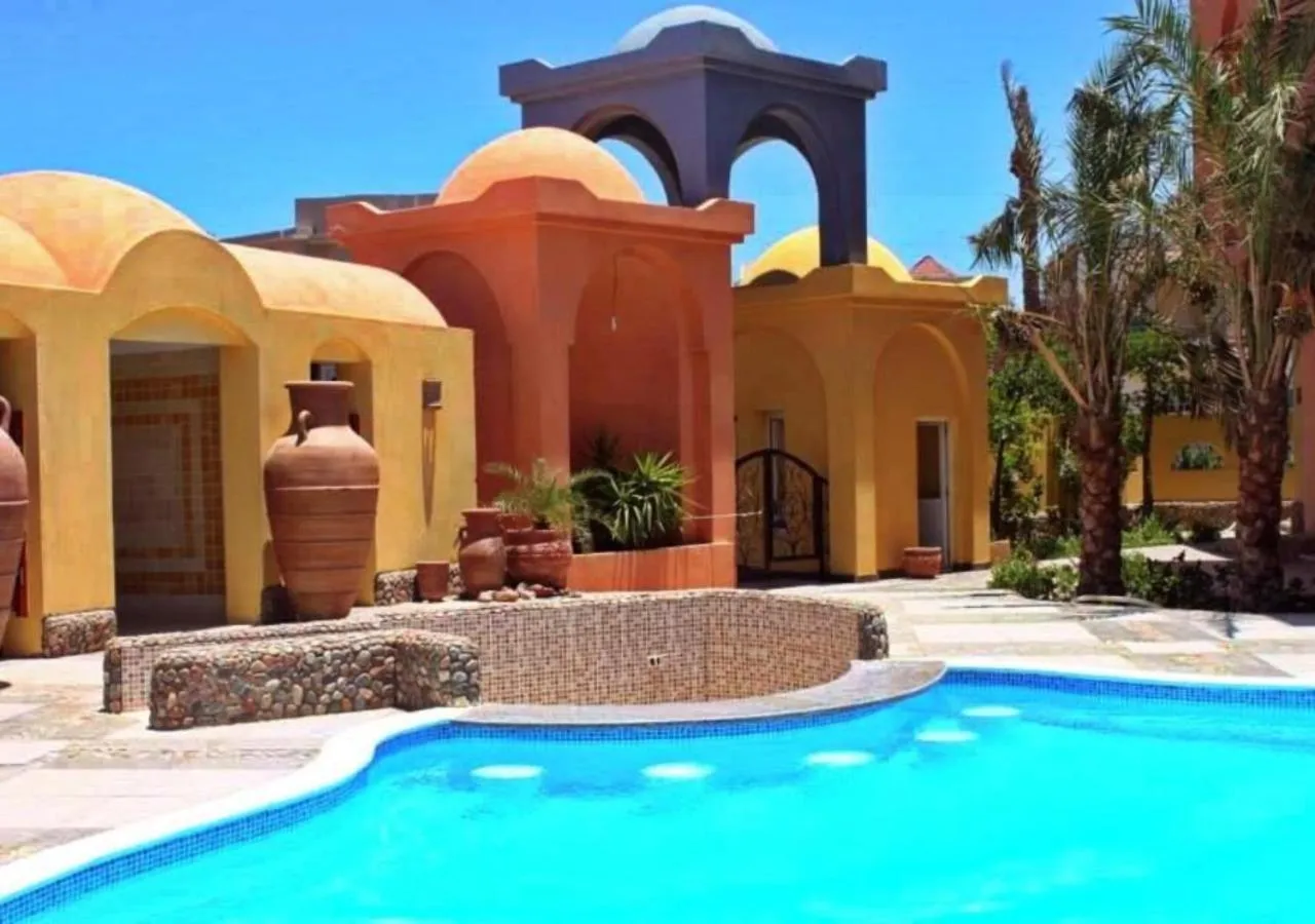 Patio in Al Dora Residence Suites Hurghada